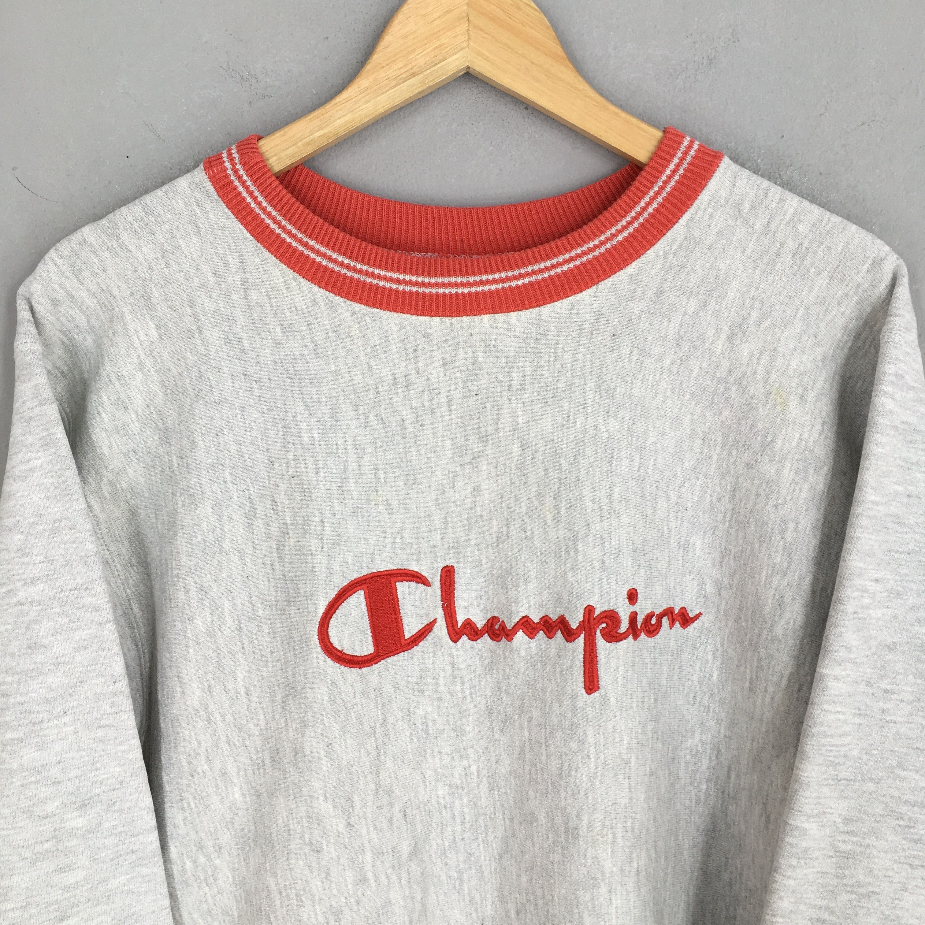 Champion Vintage Champion Reverse Weave Gray Sweatshirt Large Size US L / EU 52-54 / 3 - 2 Thumbnail
