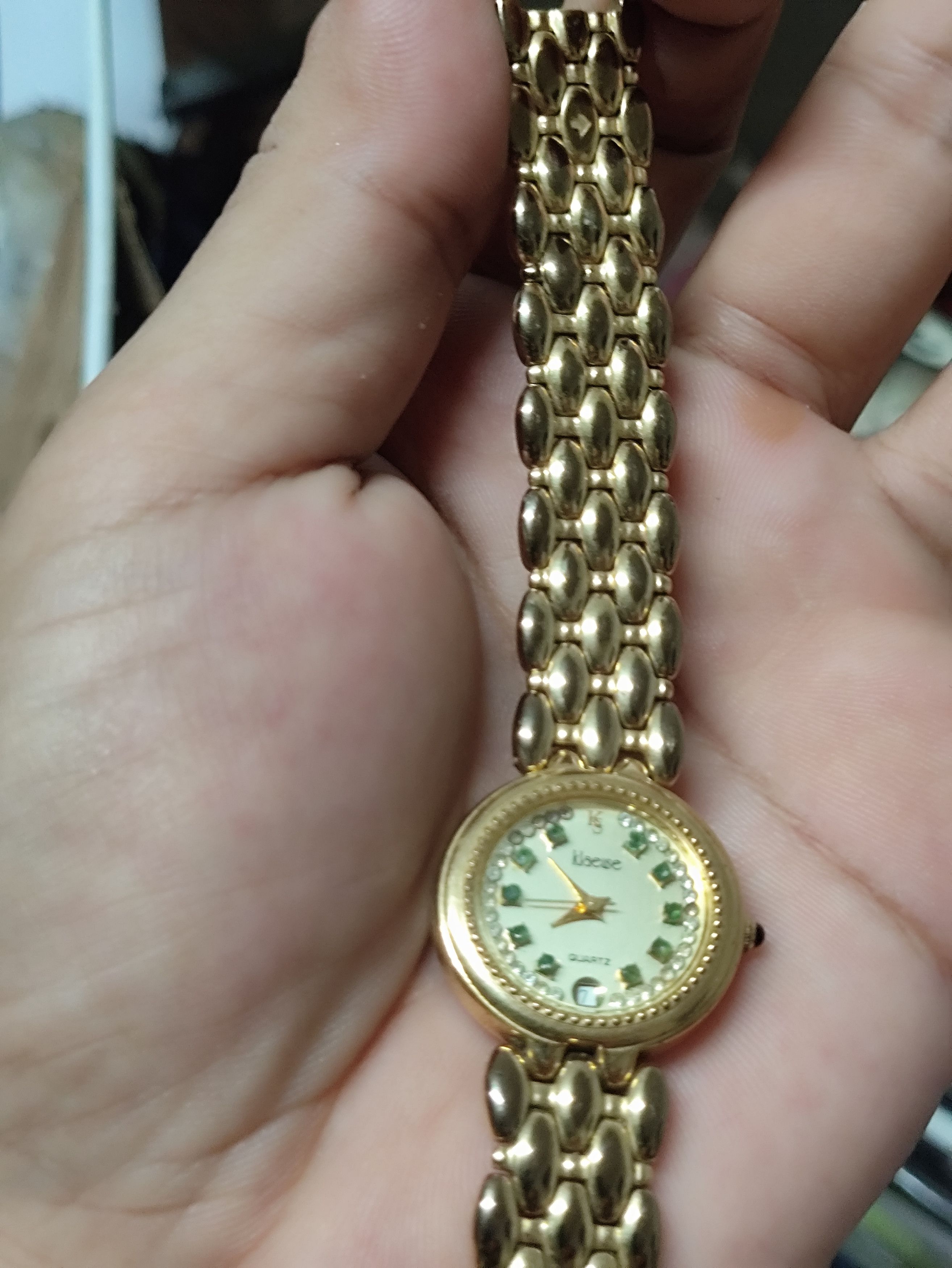 Designer KLAEUSE SWISS (KS)(9205) Vintage Ladies Luxury Design Watch Size ONE SIZE - 12 Thumbnail