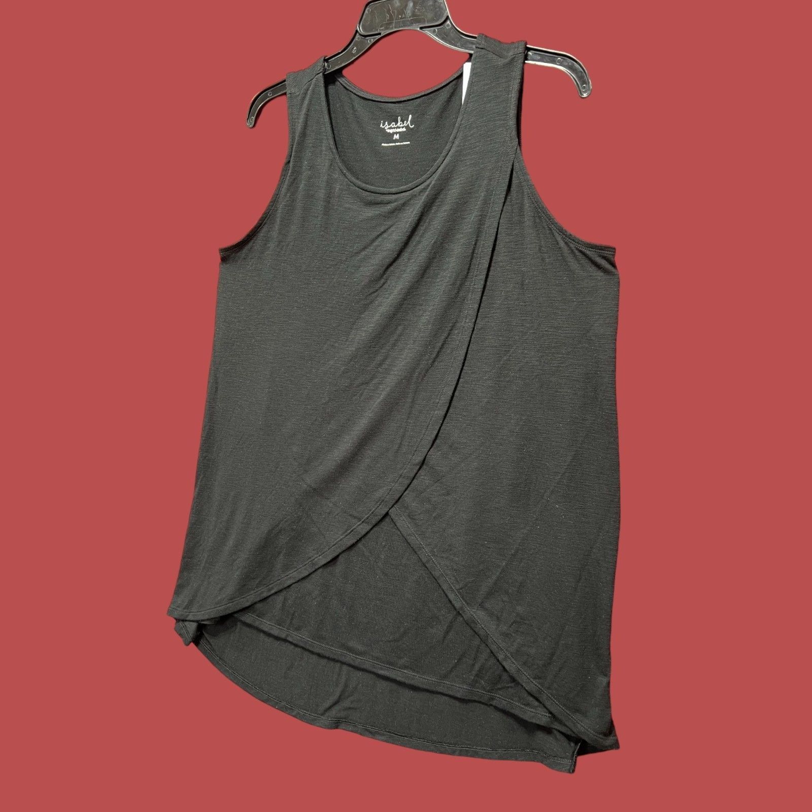 Other Ingrid + Isabel - Women's Sleeveless Wrap Blouse - Black - M Size M / US 6-8 / IT 42-44 - 15 Thumbnail