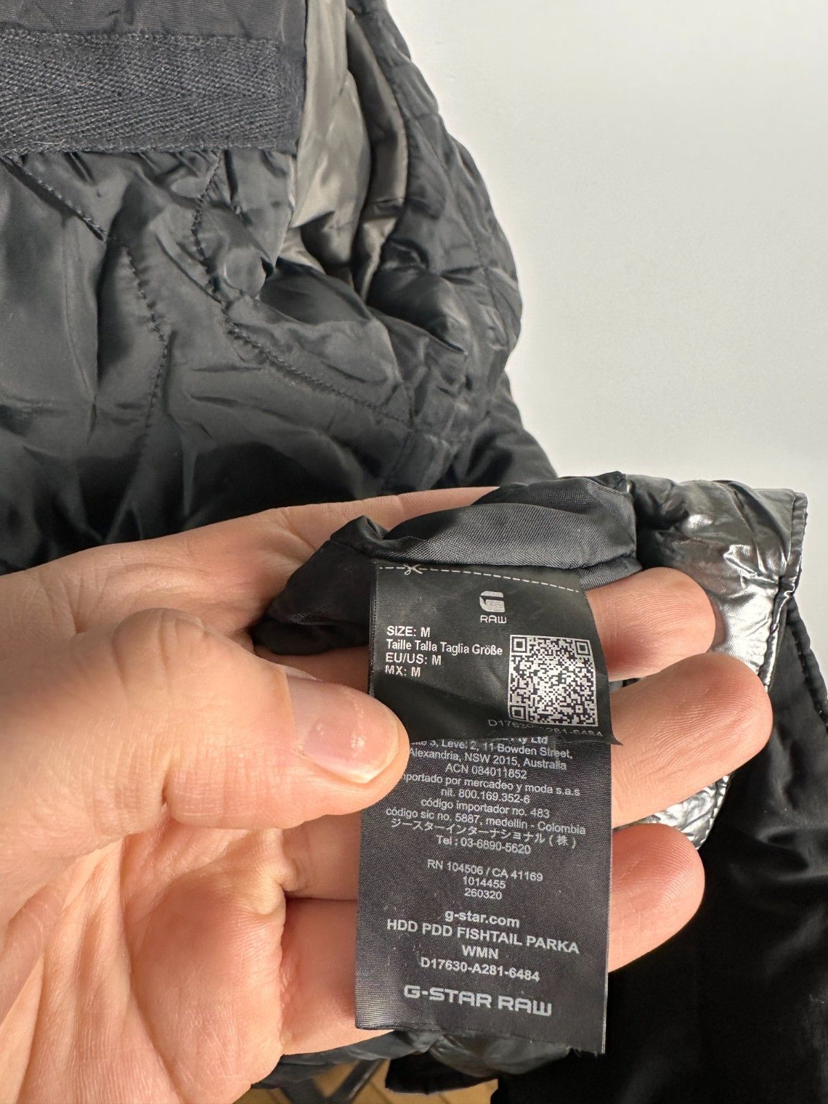 G-Star G Star Raw Womens Hdd Pdd Fishtail Parka Black Size M Size M / US 6-8 / IT 42-44 - 11 Thumbnail