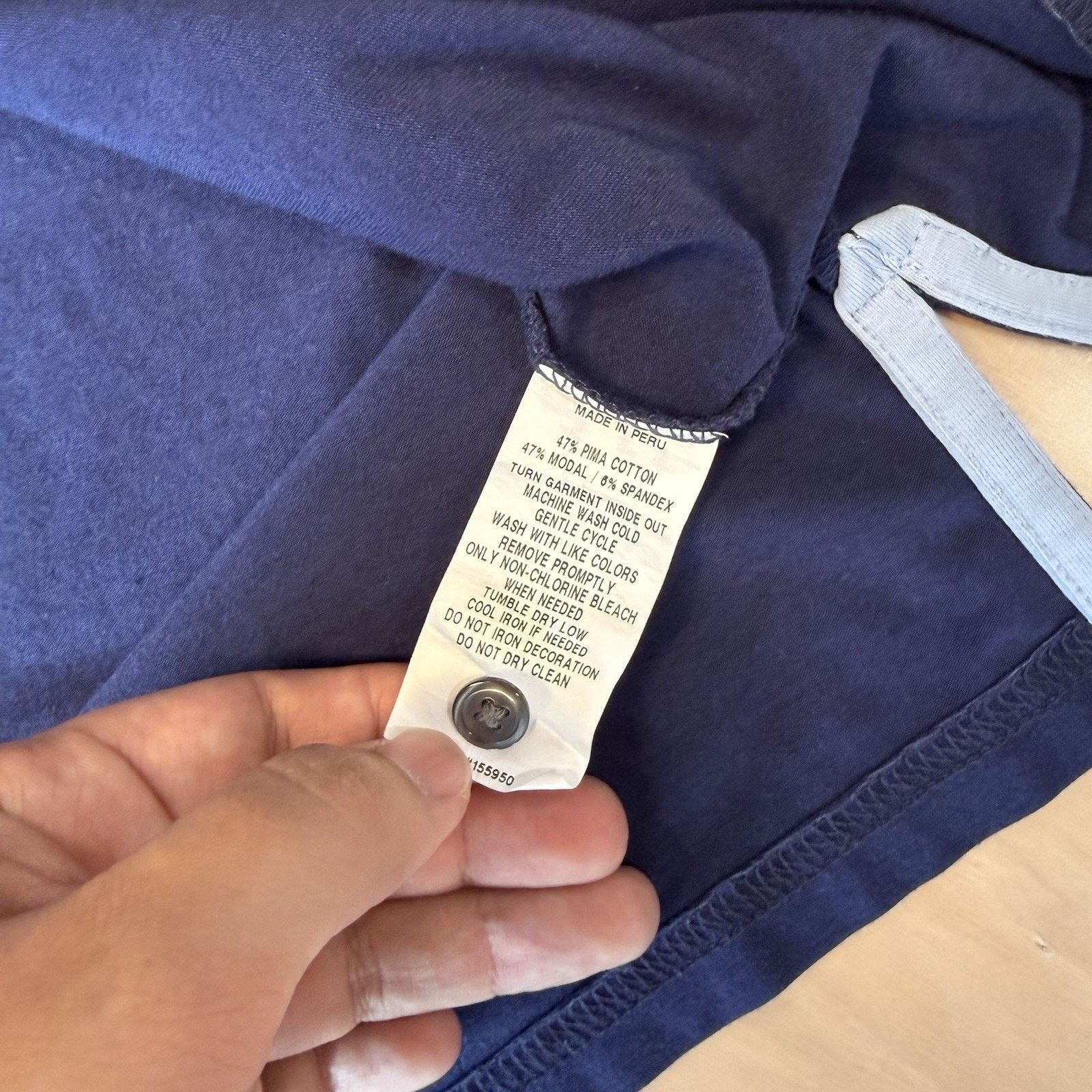 Other Greyson Apache Polo Shirt Medium Navy Long Sleeve Golf Size US M / EU 48-50 / 2 - 7 Thumbnail