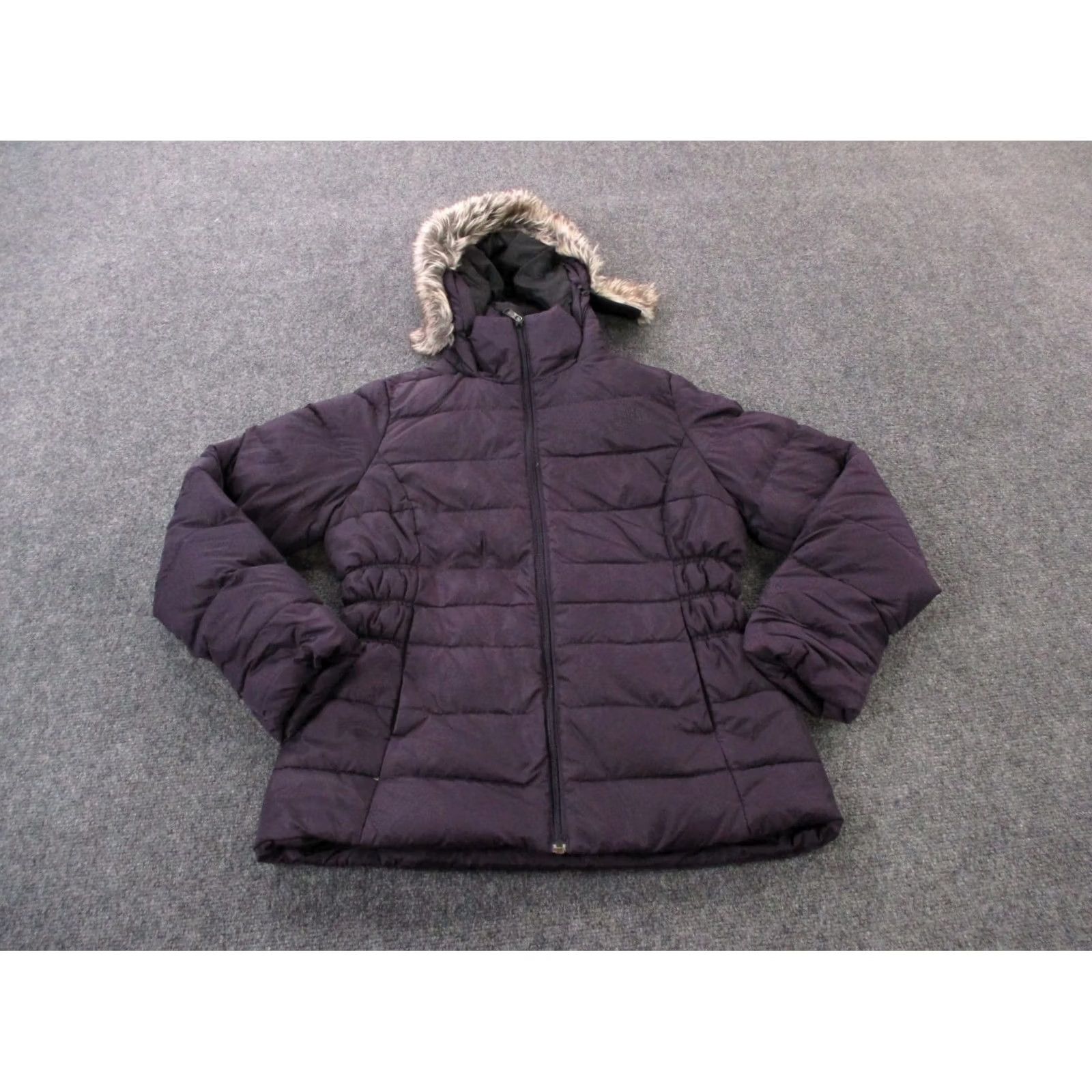 The North Face The North Face Jacket Women M Down Quilted Puffer Parka Outdoor Purple 550 Regular Insulated Zipped Pockets Logo Size M / US 6-8 / IT 42-44 - 2 Thumbnail