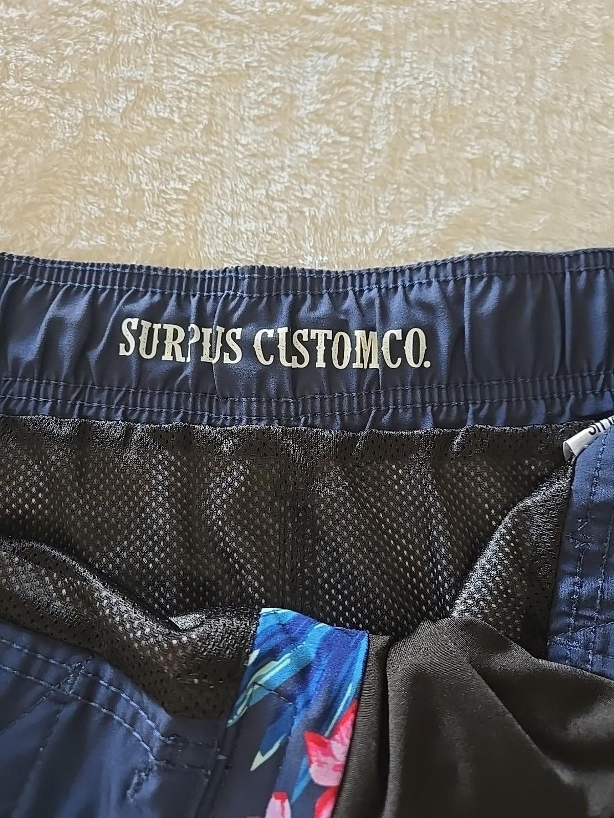 Generic Surplus SURPLUS CUSTOM CO. Swim Trunks Board Shorts Large Floral Size US 34 / EU 50 - 7 Thumbnail