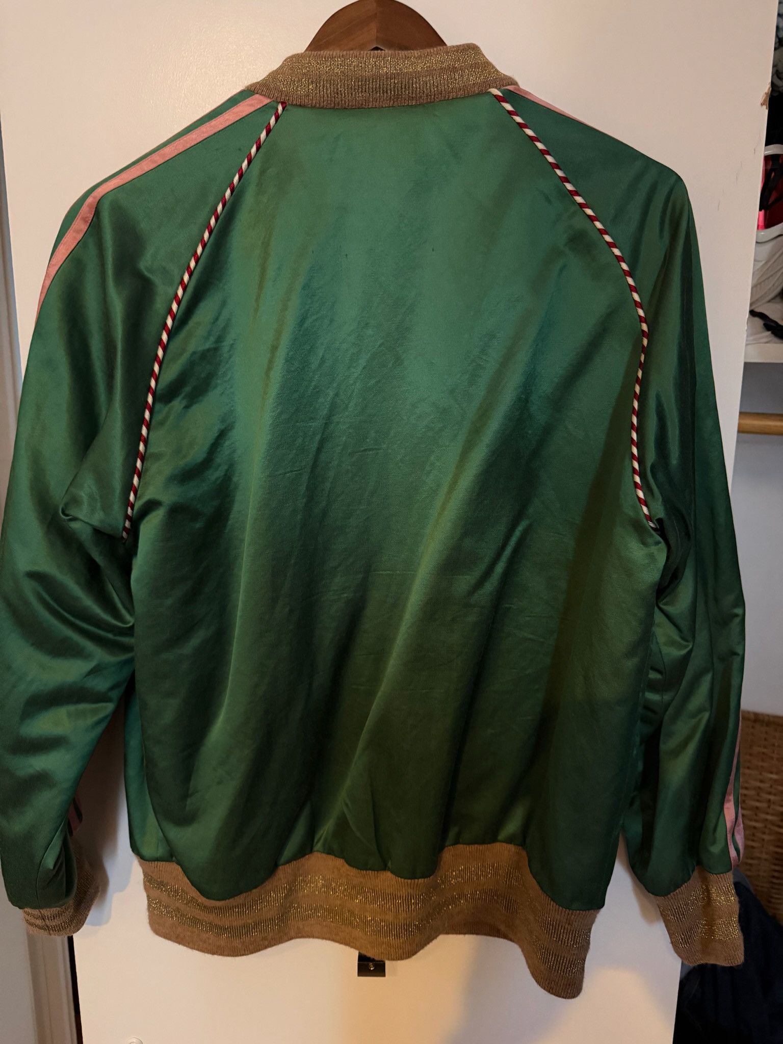 Gucci Gucci Acetate Bomber with cat motif Size US L / EU 52-54 / 3 - 2 Thumbnail