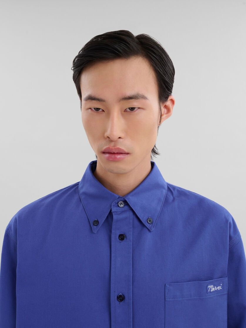 Marni o1w1db11025 Shirt in Blue Size US XL / EU 56 / 4 - 4 Thumbnail