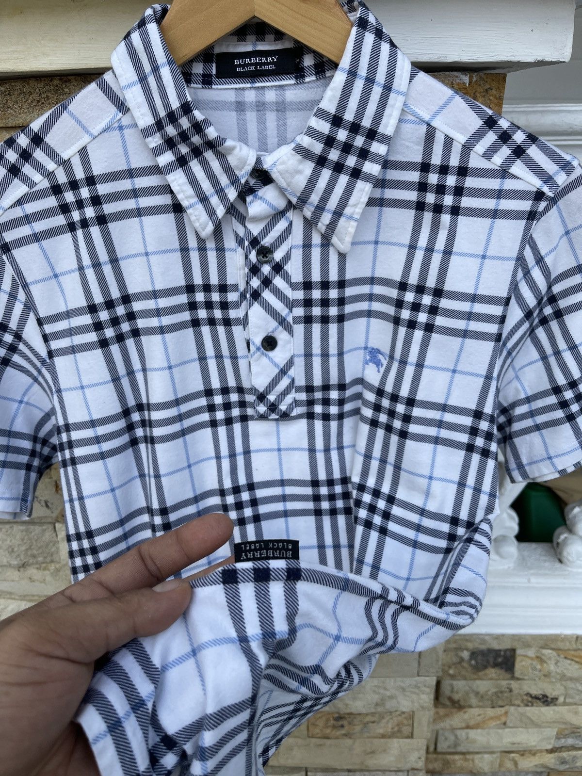 Black Label × Burberry Last Drop🔥Rare🔥Burberry Black Label Polo Tee Size US S / EU 44-46 / 1 - 3 Thumbnail