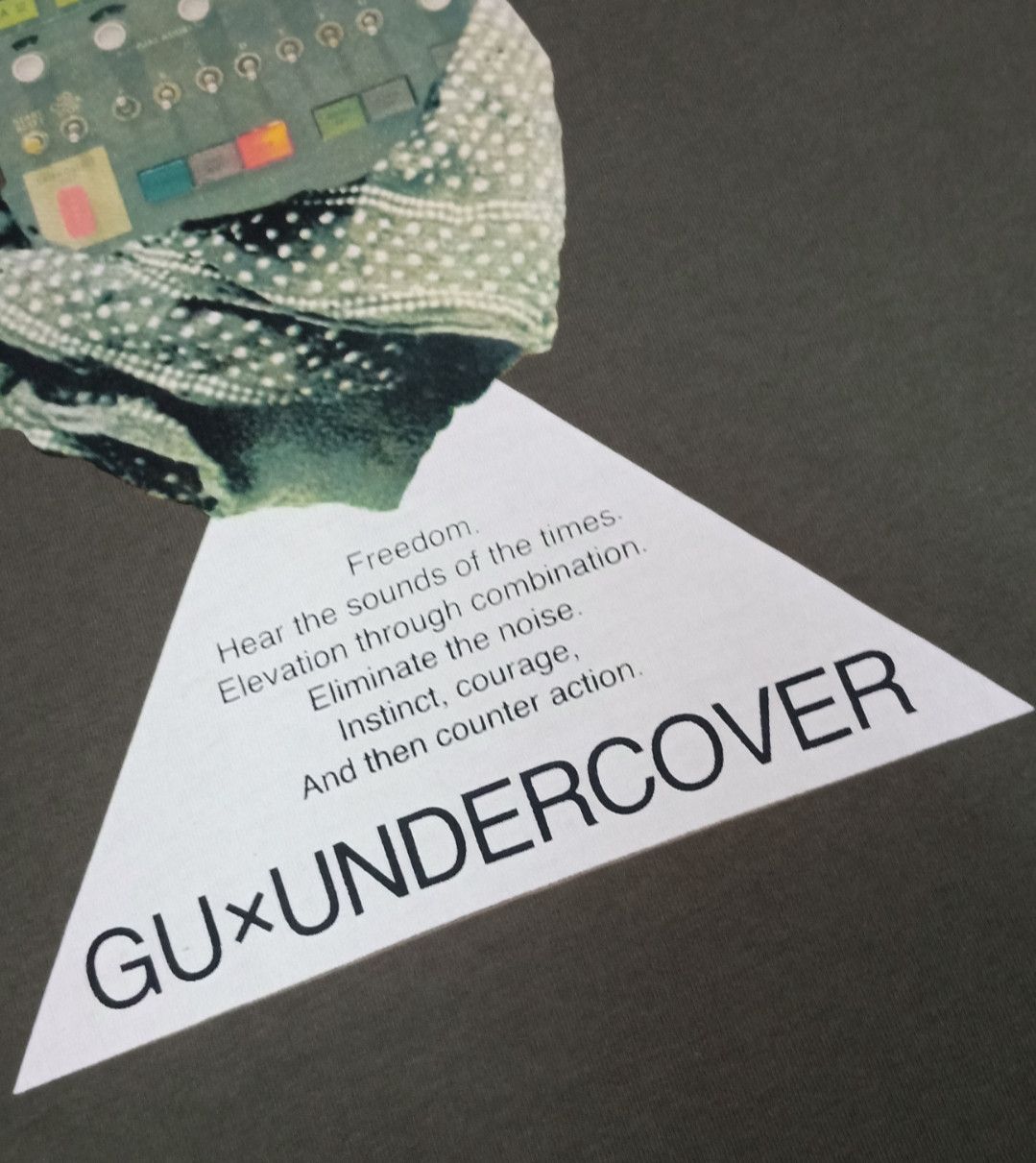 GU × Jun Takahashi × Undercover GU x Undercover Freedom Noise T-shirt Size US L / EU 52-54 / 3 - 11 Thumbnail