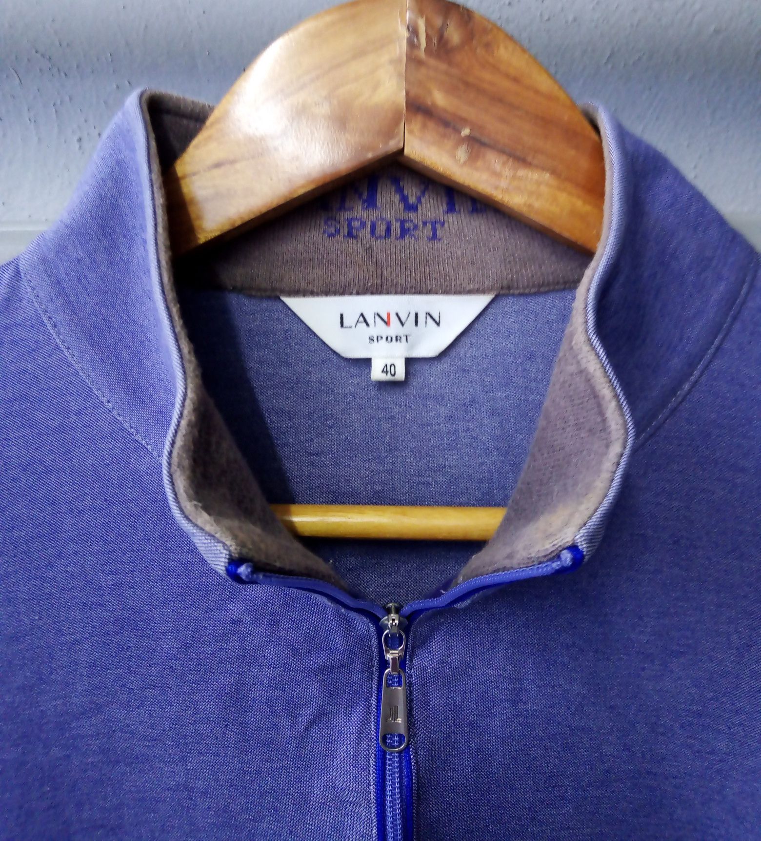 Lanvin Authentic Lanvin paris half zipper sweater Autumn Size US M / EU 48-50 / 2 - 3 Thumbnail