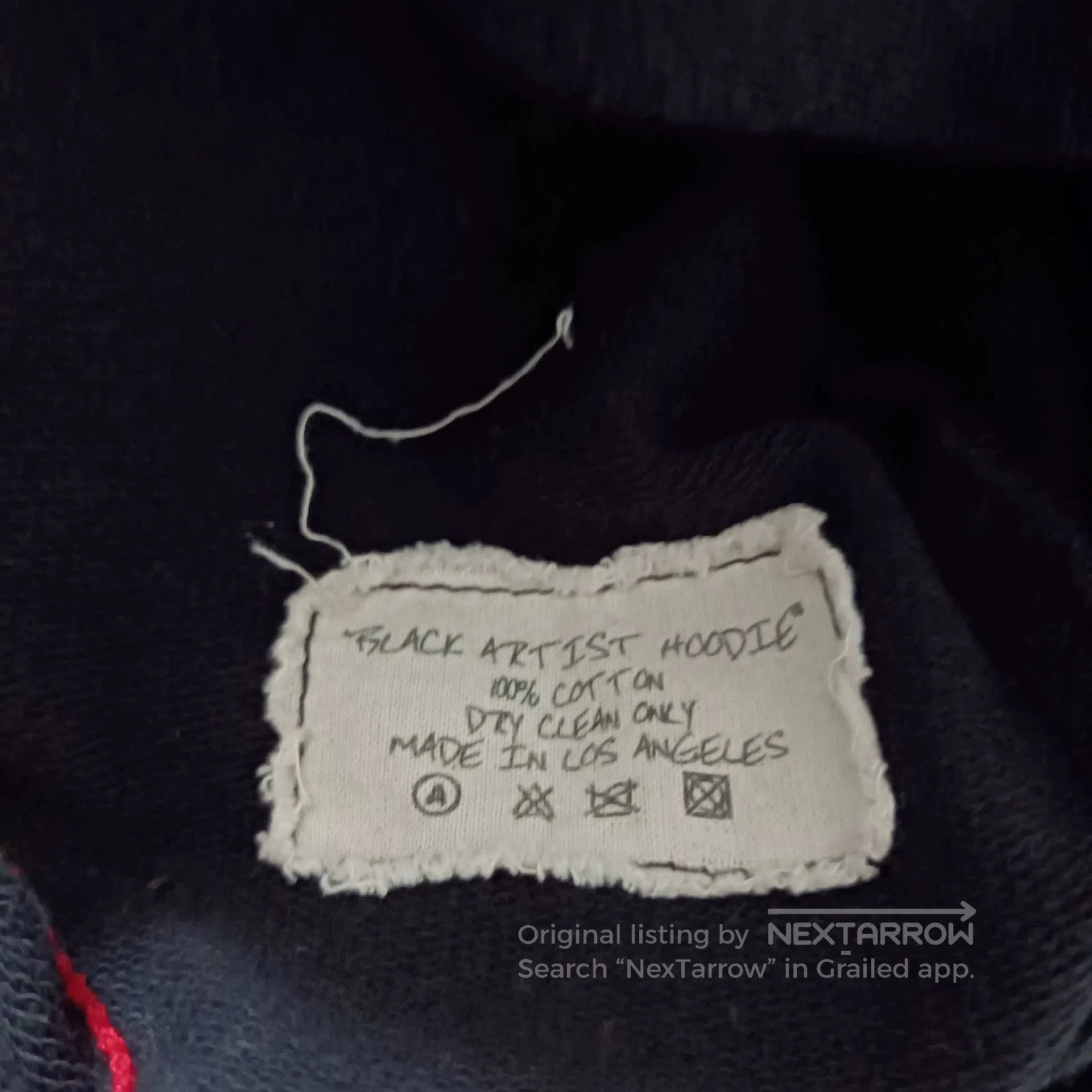Greg Lauren Greg Lauren Black Artist Hoodie FW2019. Size US XL / EU 56 / 4 - 6 Thumbnail