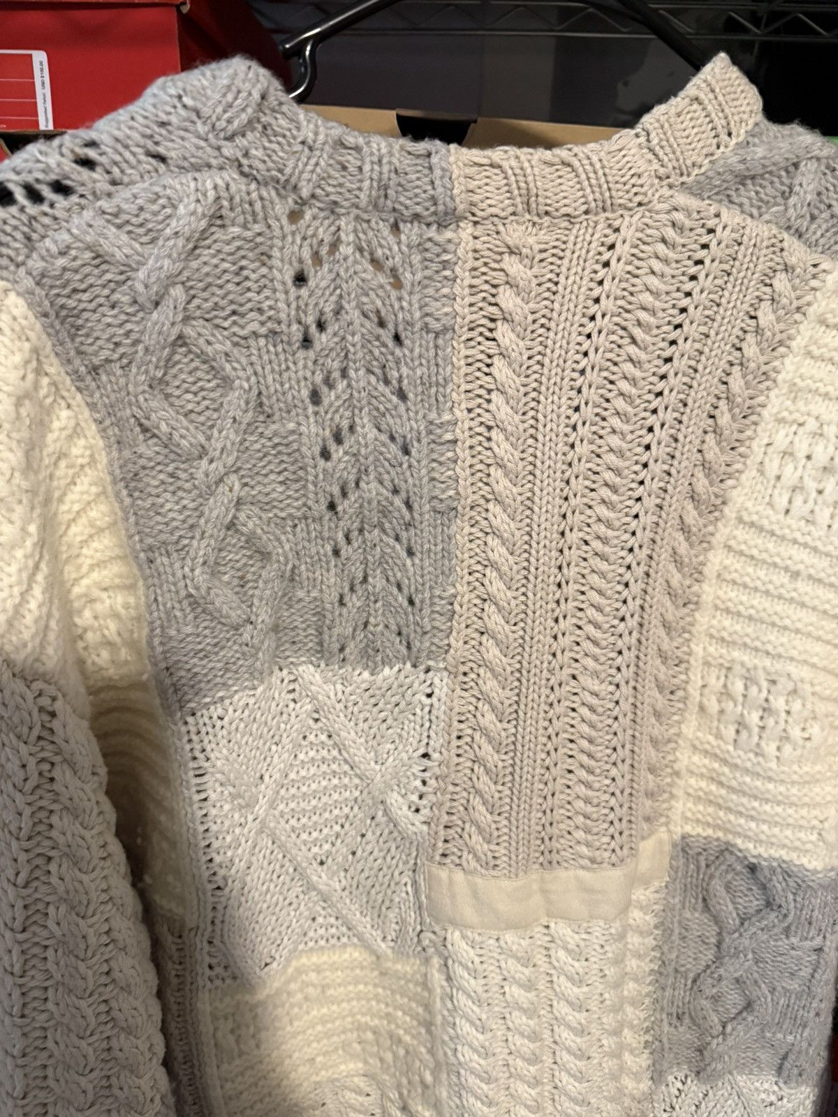 Supreme Supreme Patchwork Knit Cardigan Size M “Cobain Inspired” Size US M / EU 48-50 / 2 - 8 Thumbnail