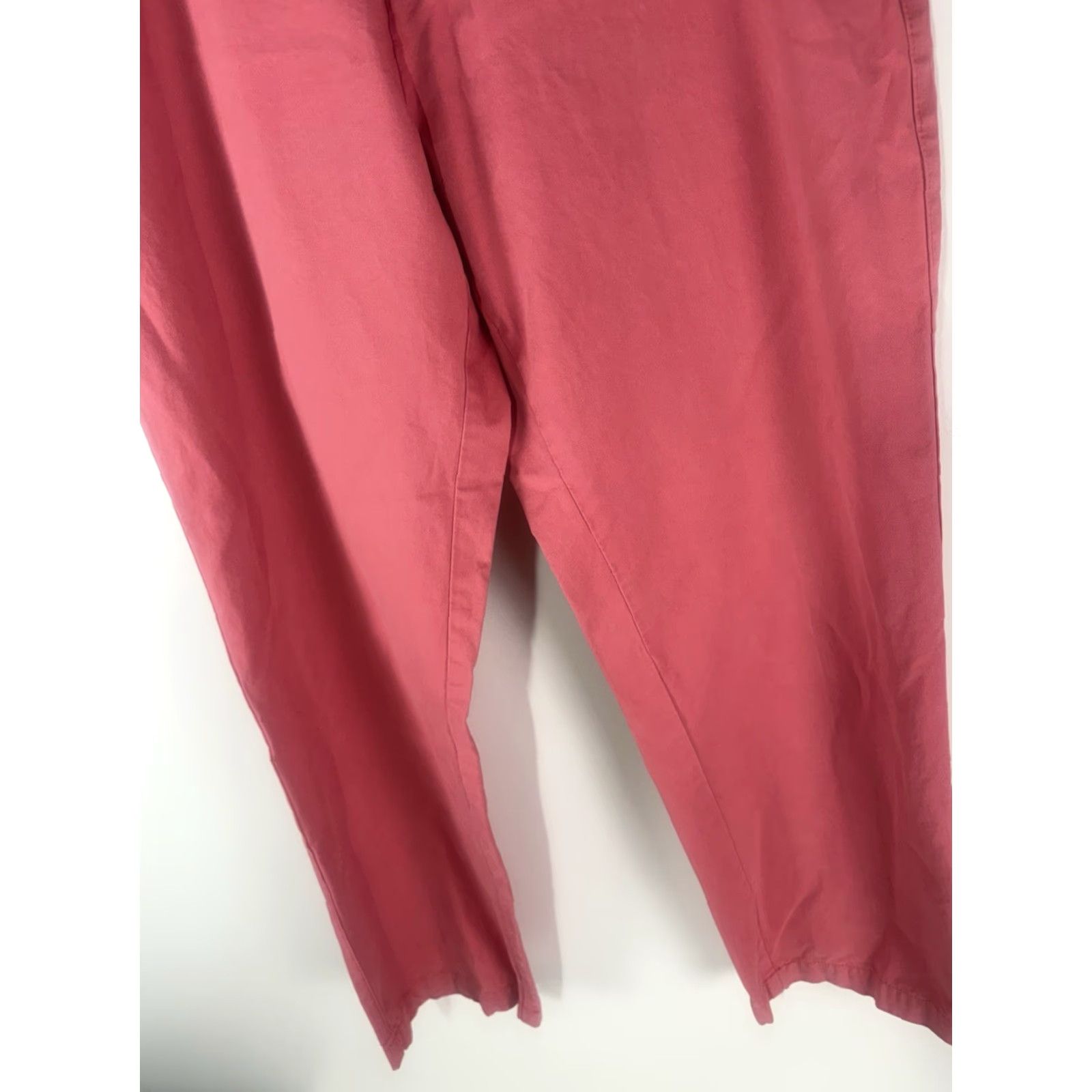Vintage Charleston Threads Coral Cotton Pants 36X30 Regular Mens Casual Preppy Bohemian Size US 36 / EU 52 - 3 Thumbnail