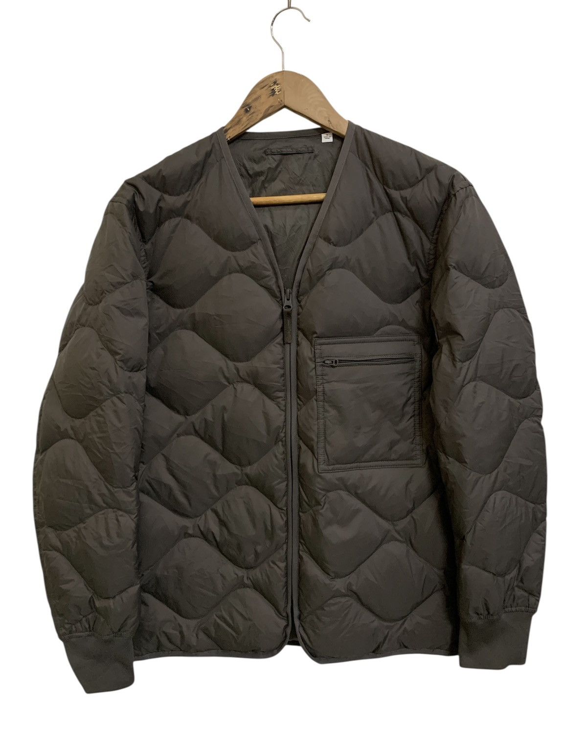 Lemaire 💥Uniqlo U Olive Green Down Jacket Size US S / EU 44-46 / 1 - 1 Thumbnail