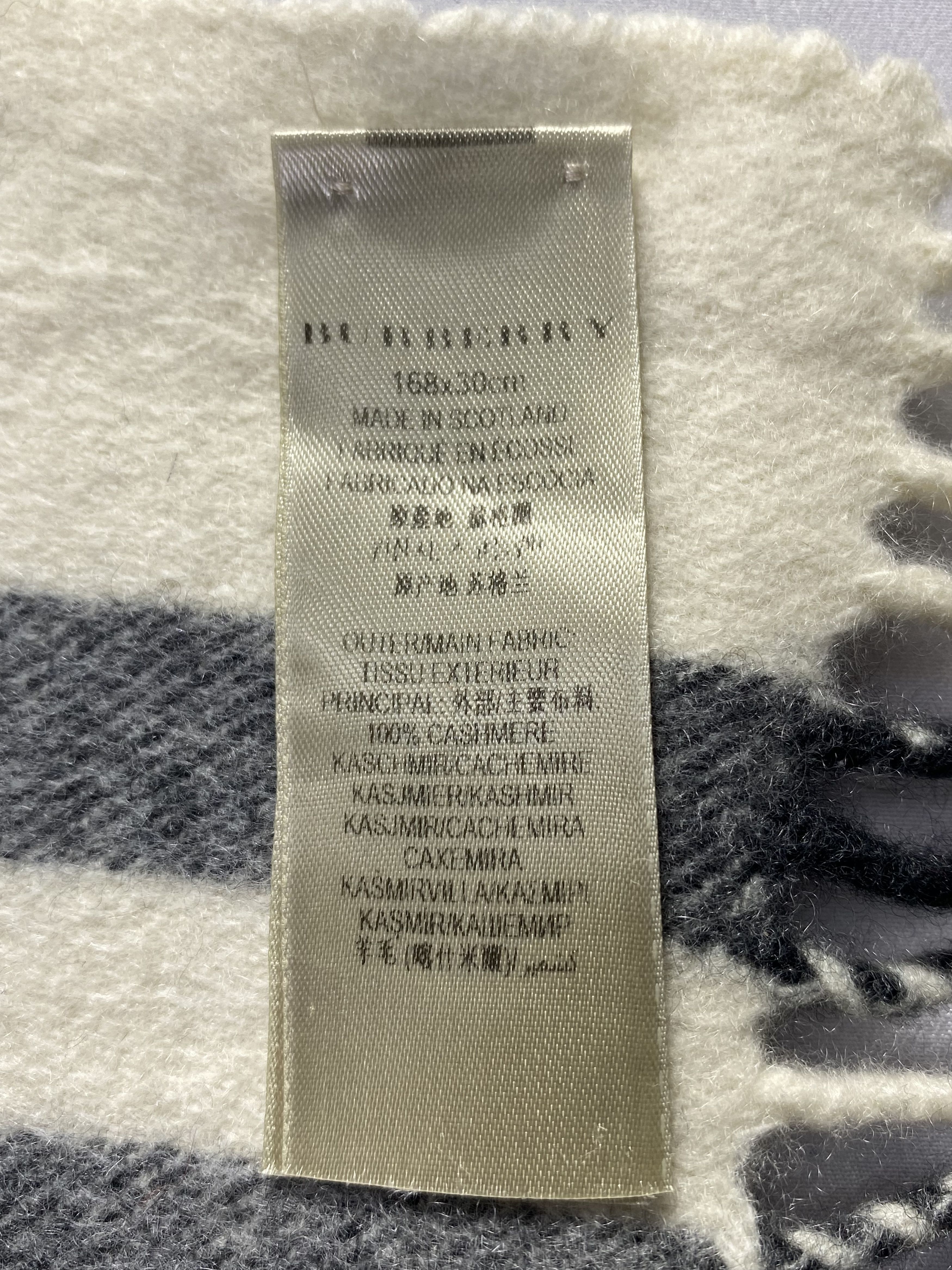 Burberry × Vintage Burberry Scarf / Muffler / Neckwear - WW1573 Size ONE SIZE - 6 Thumbnail