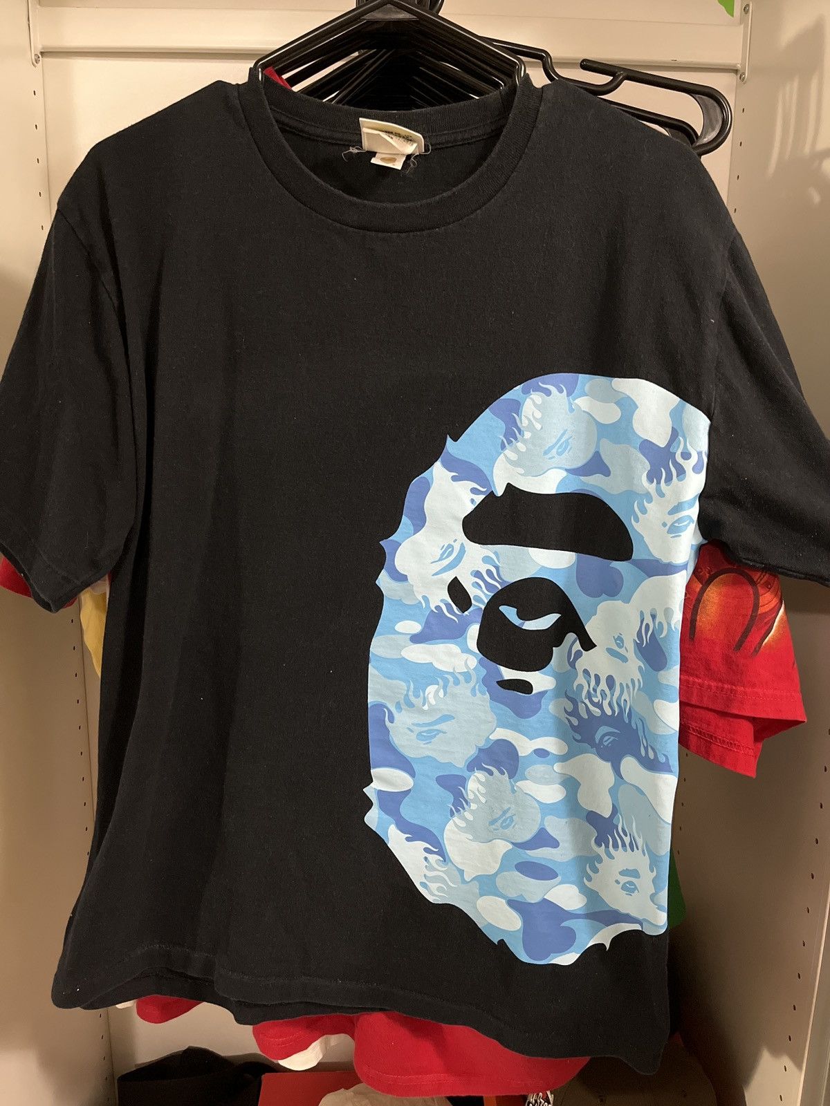 Bape fire camo tee hotsell