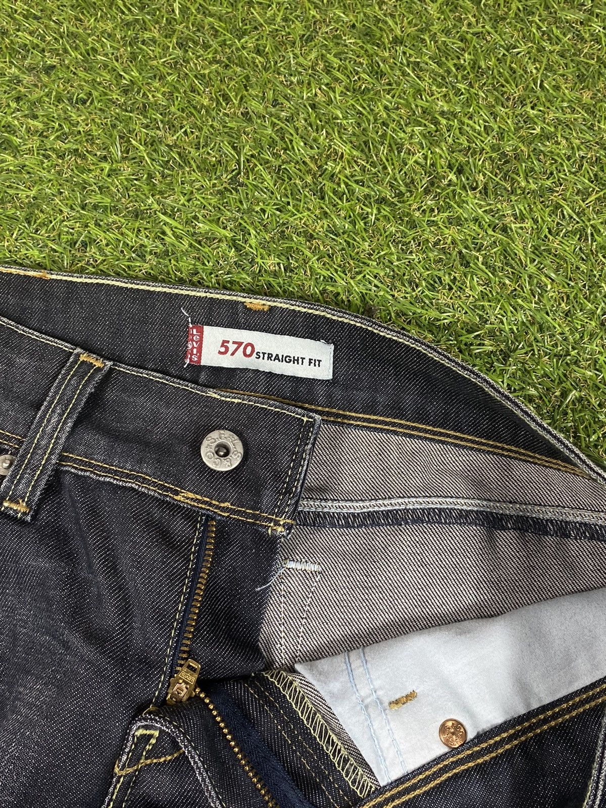Levi's × Vintage Vintage 90s Levi’s denim faded jeans streetwear size 29x34 Size 29" - 5 Thumbnail