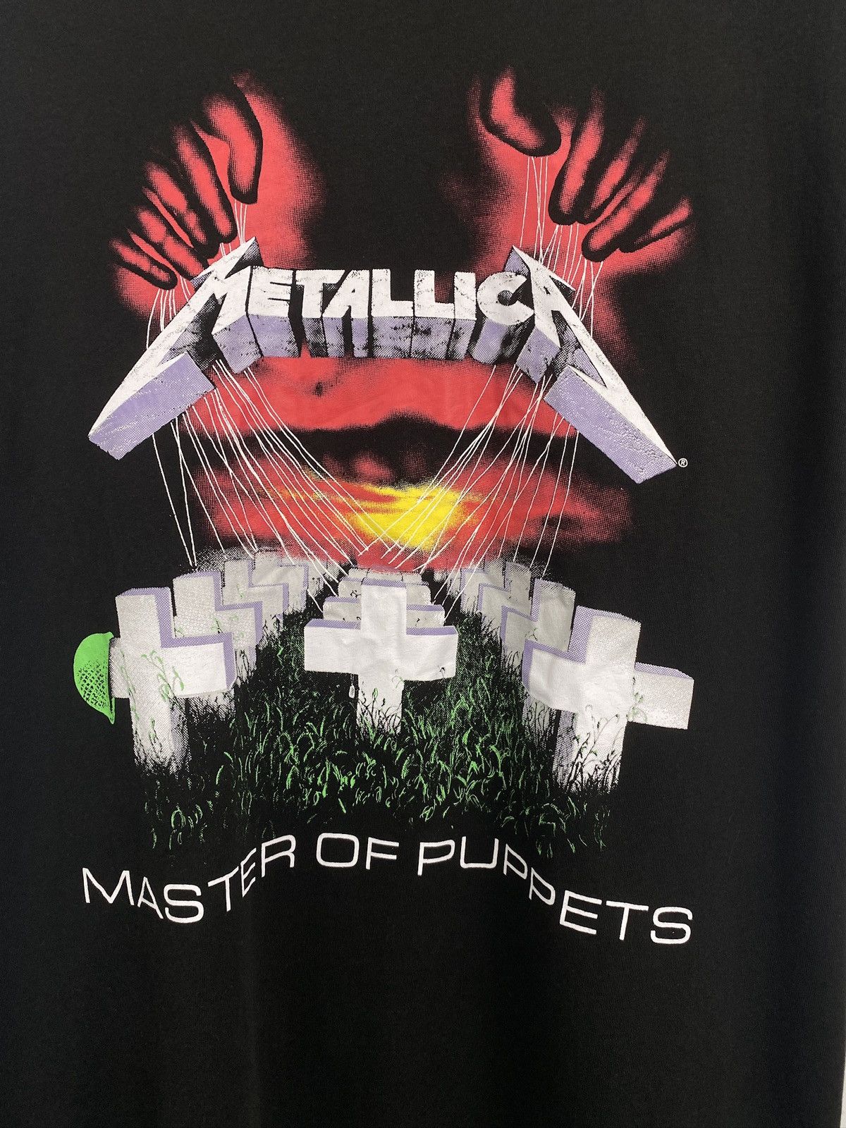Metallica 🇺🇸 Vintage Metallica Master Of Puppets Rare Retro t-shirt Y2K Size US XL / EU 56 / 4 - 4 Thumbnail