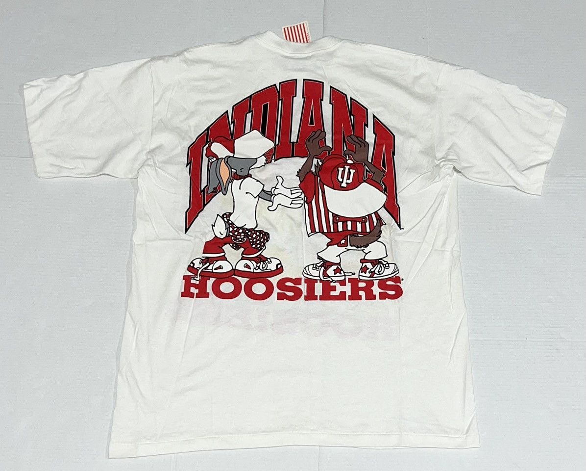 Other Vintage 90s Indiana University Hoosiers Looney Toons Shirt Size US XL / EU 56 / 4 - 2 Thumbnail