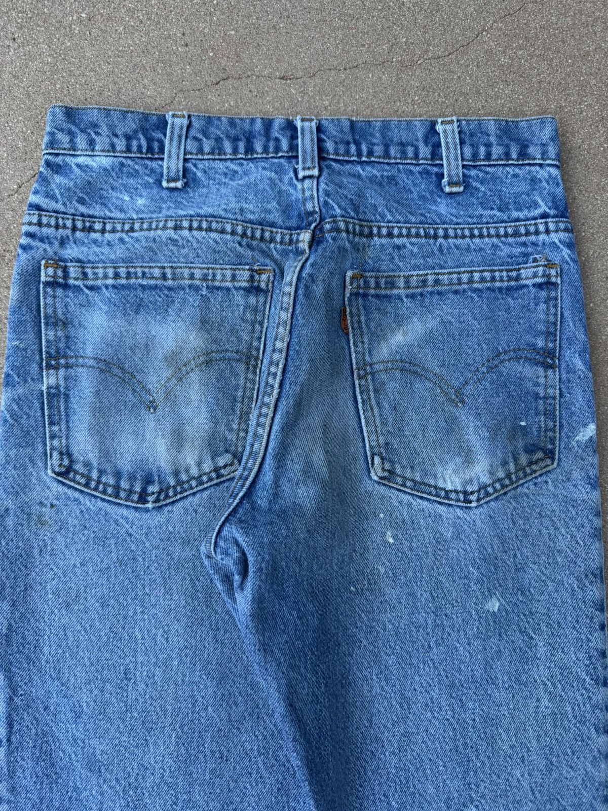 Levi's Vtg 70’s Levi’s 646 Orange Tab Bellbottom Flare Jeans 30x30 Size US 30 / EU 46 - 7 Thumbnail