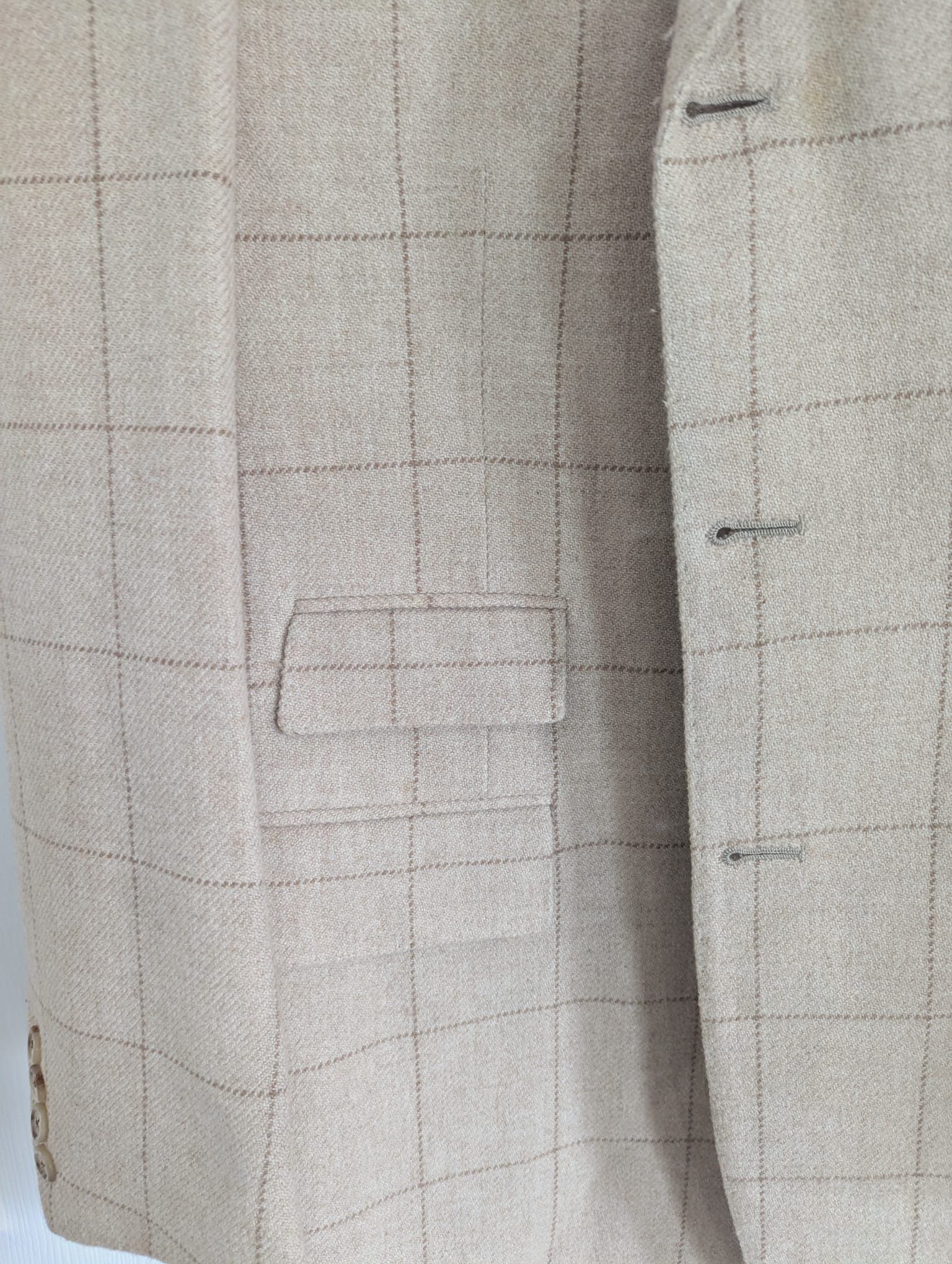 Ralph Lauren Purple Label Vintage 100% Camel Hair Blazer Size 42L - 2 Thumbnail
