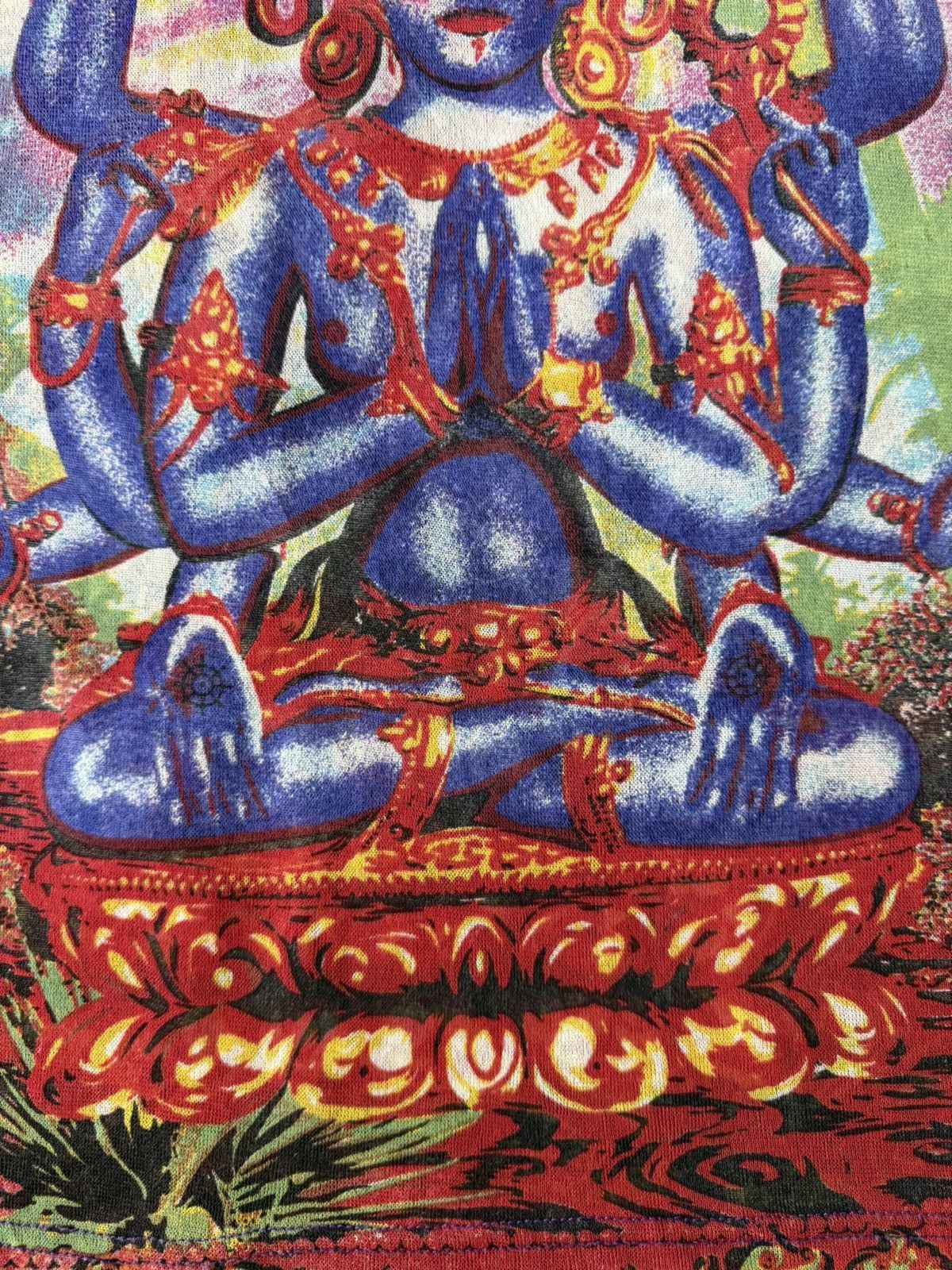 Jean Paul Gaultier Jean Paul Gaultier - SS1997 - Hindu Shiva God - Maxi Dress Size S / US 4 / IT 40 - 14 Thumbnail