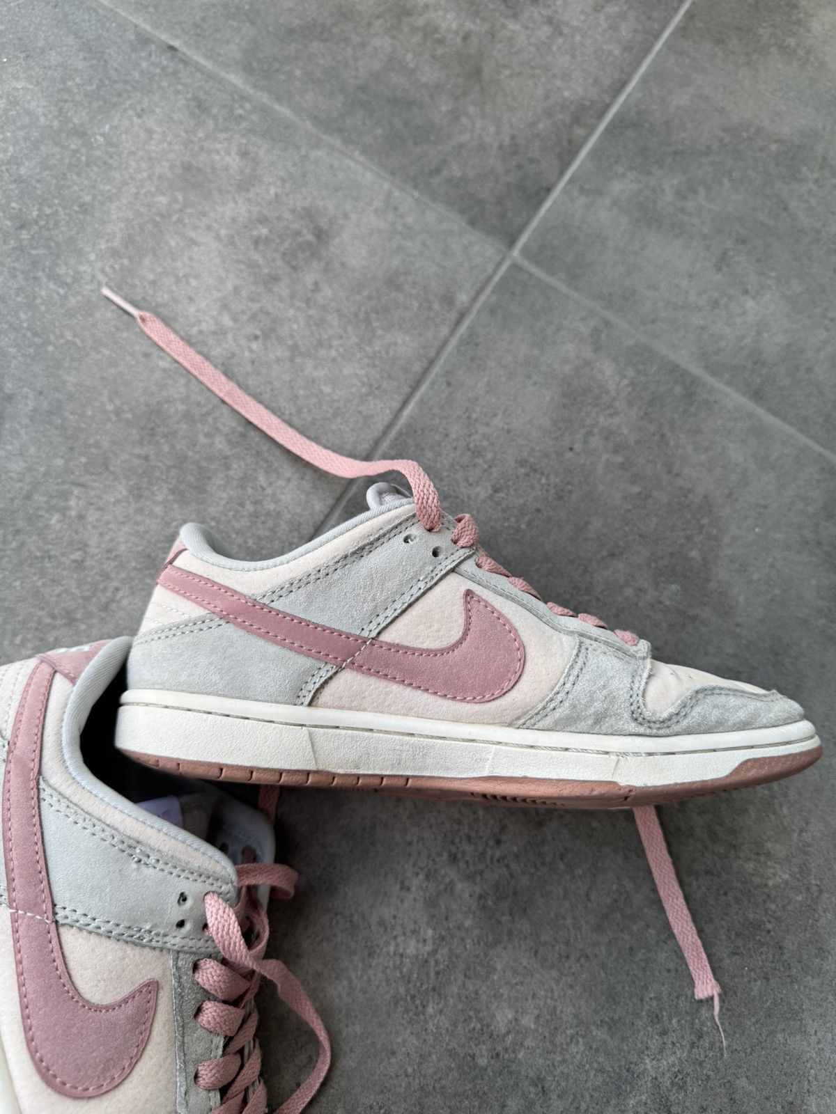 Nike Nike Dunk Low Fossil Rose Size US 5.5 / IT 35.5 - 4 Thumbnail