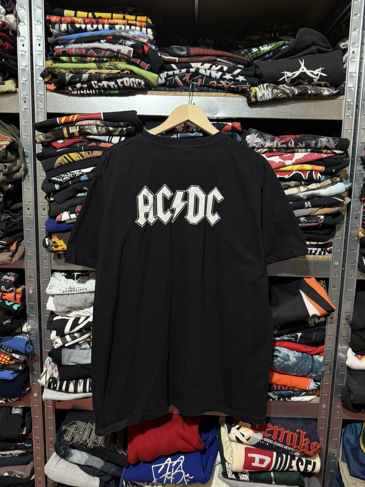 Vintage Vintage 90’s AC/DC Hoghway To Hell Rock Band T-Shirt Y2K Size US XL / EU 56 / 4 - 2 Thumbnail