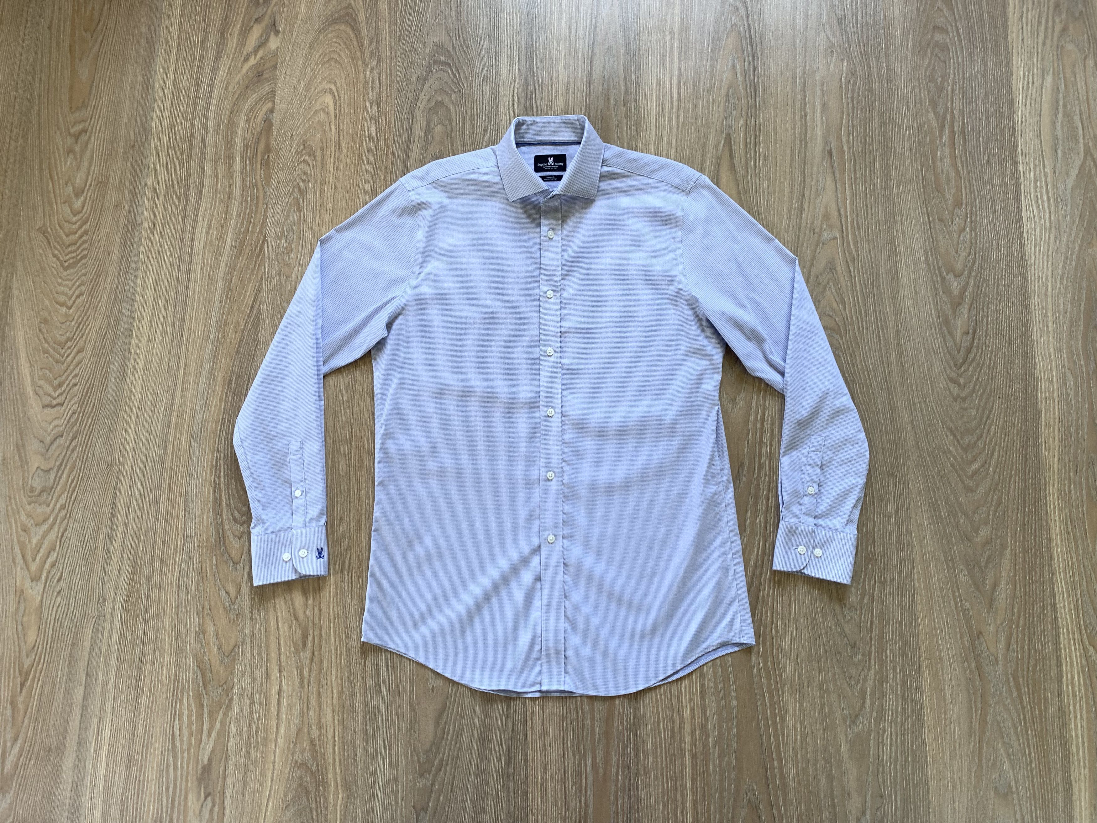 Psycho Bunny Blue Button Up Shirt