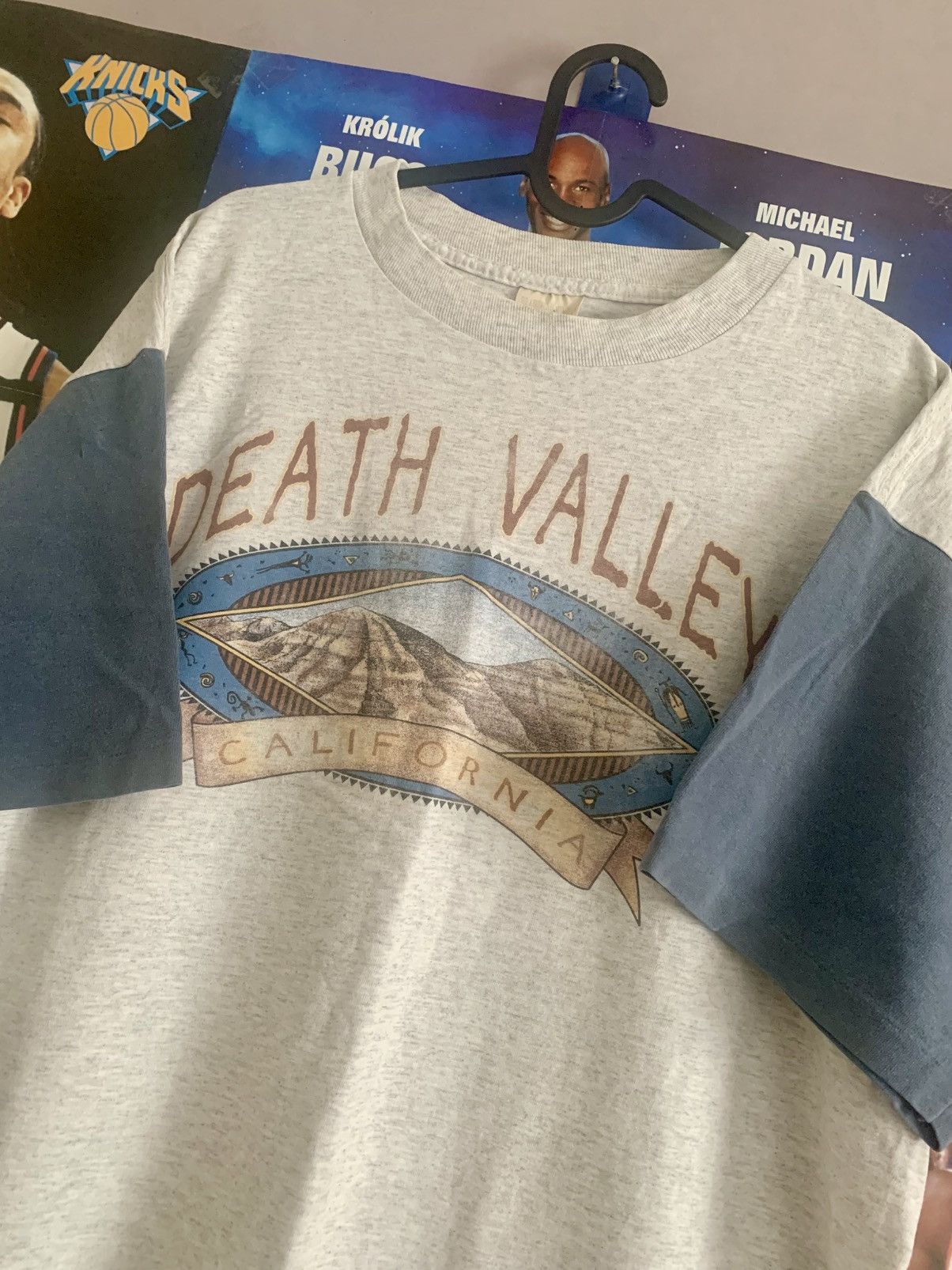 Vintage 90s Vintage Prairie Mountain Death Valley California Tee Size US XL / EU 56 / 4 - 2 Thumbnail