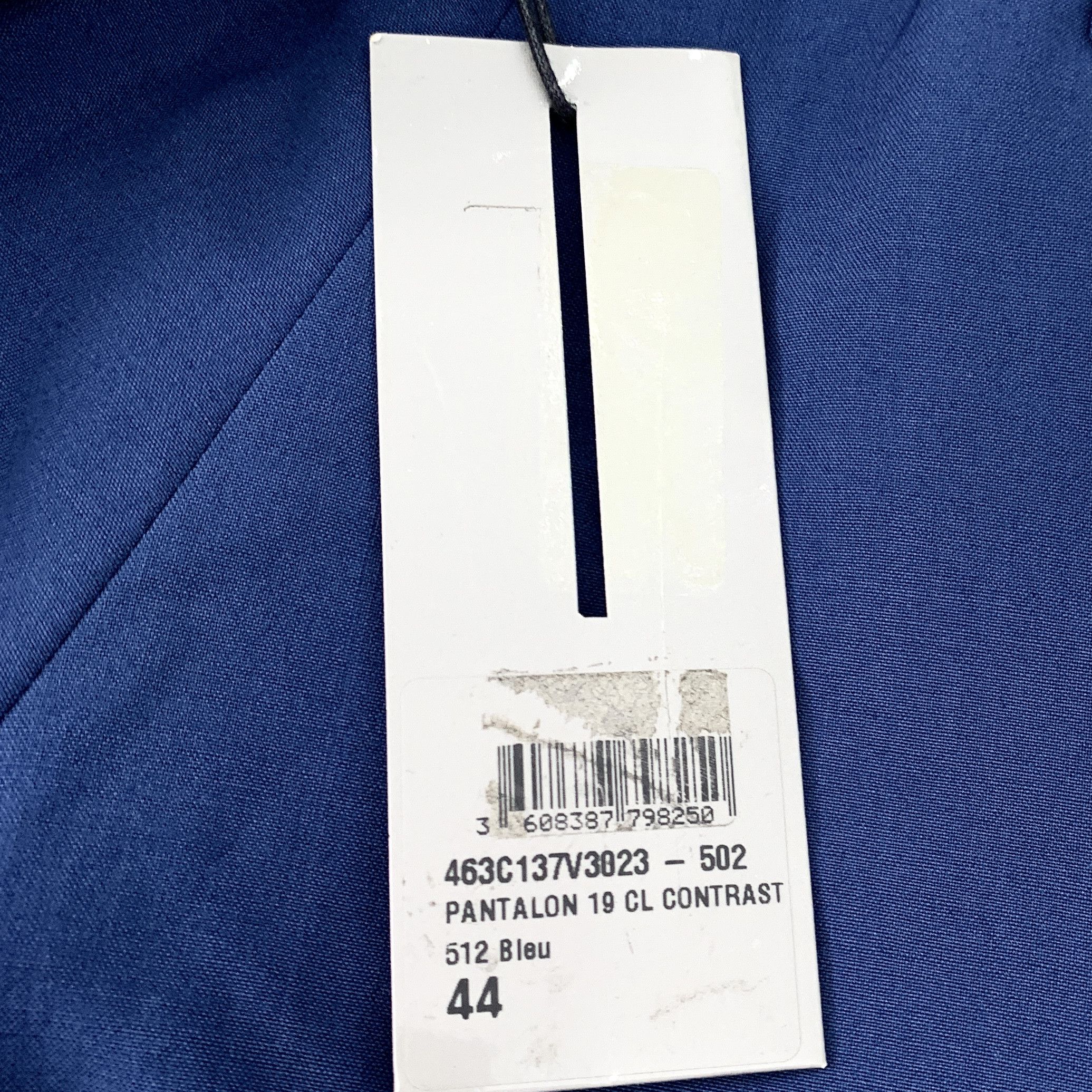 Dior Dior Blue Wool Straight-Leg Trousers (Size L) Size US 28 / EU 44 - 3 Thumbnail