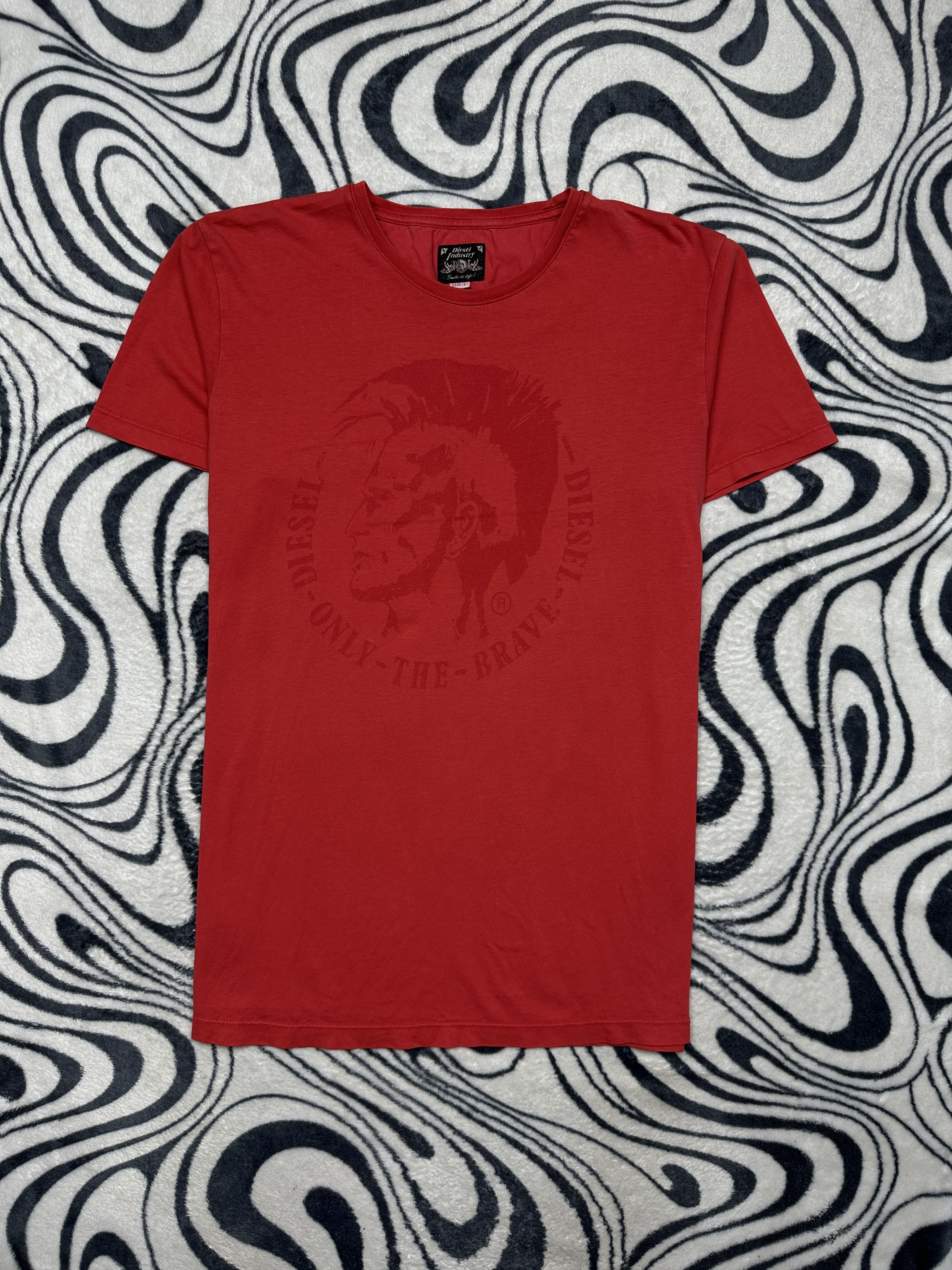 Diesel Diesel Vintage Mens Punk Logo T-Shirt Tee Y2K Size US L / EU 52-54 / 3 - 1 Thumbnail