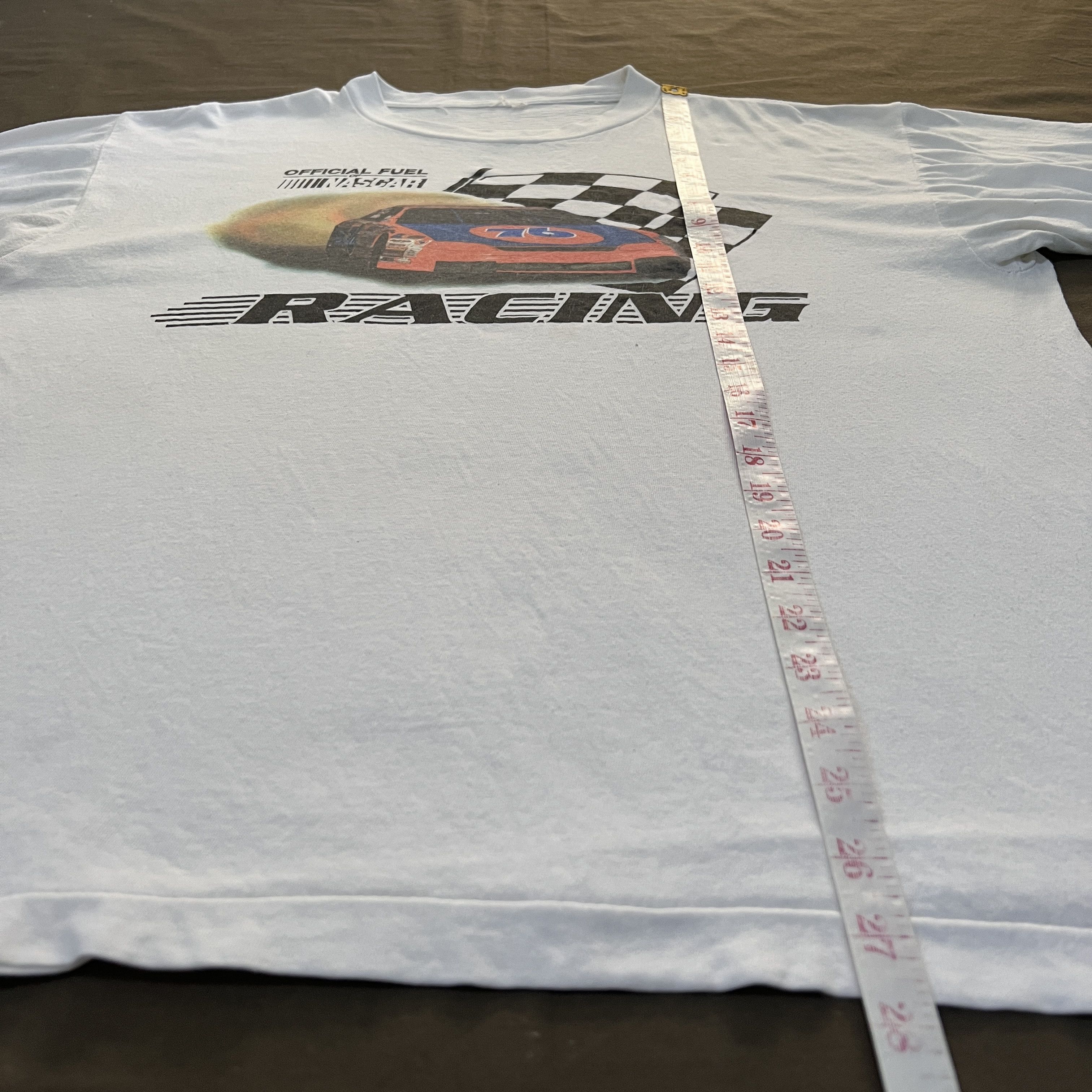 Japanese Brand × Vintage Vintage 90s Nascar 76 Lubricant Oil Racing Promo Tee XL Size US XL / EU 56 / 4 - 6 Thumbnail