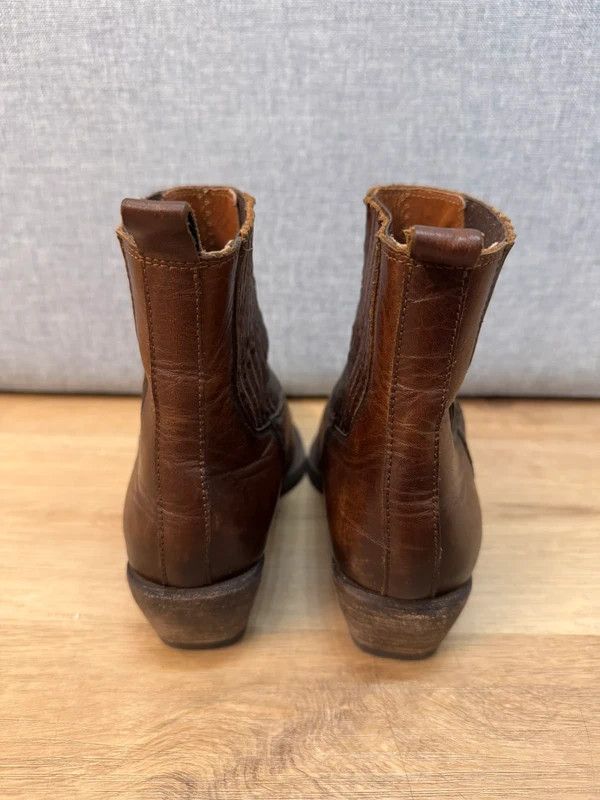 Billi Bi Billi Bi Copenhagen 3610 Leather Cowboy Western Boots 37 Size US 7 / IT 37 - 8 Thumbnail