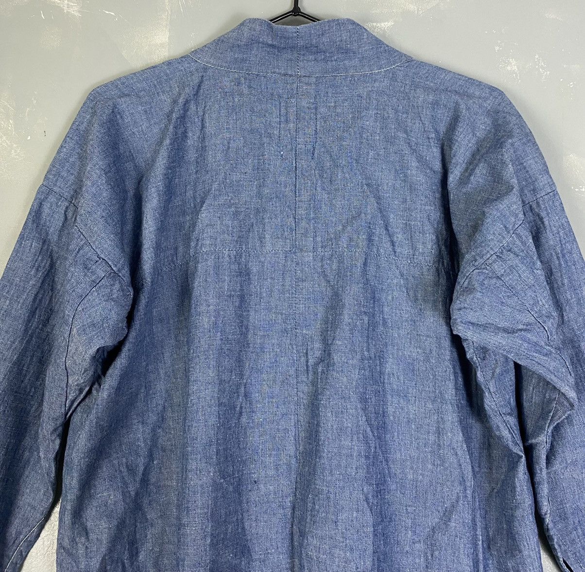 Visvim Visvim AW17 Noragi Chambray Shirt Size US S / EU 44-46 / 1 - 6 Thumbnail
