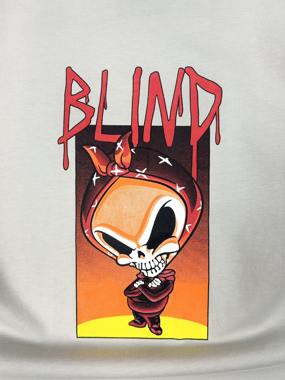 Blind Skateboards × JNCO × Vintage Vintage Blind Skateboards Reaper Long Sleeve 90s Size US L / EU 52-54 / 3 - 6 Thumbnail
