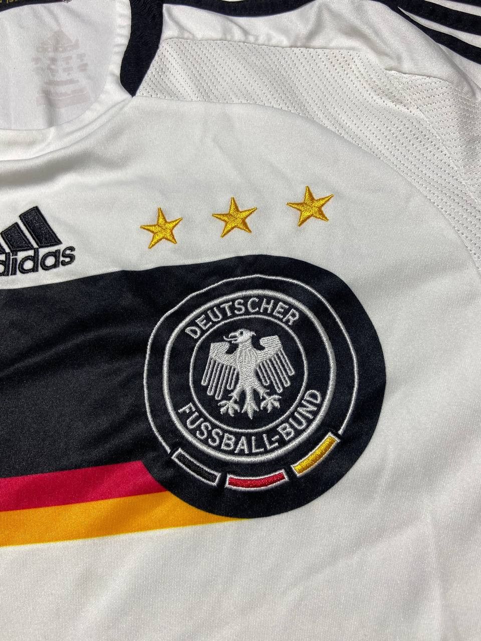 Adidas × Vintage Vintage Adidas GERMANY 2008-09 HOME FOOTBALL SHIRT JERSEY Size US M / EU 48-50 / 2 - 5 Thumbnail