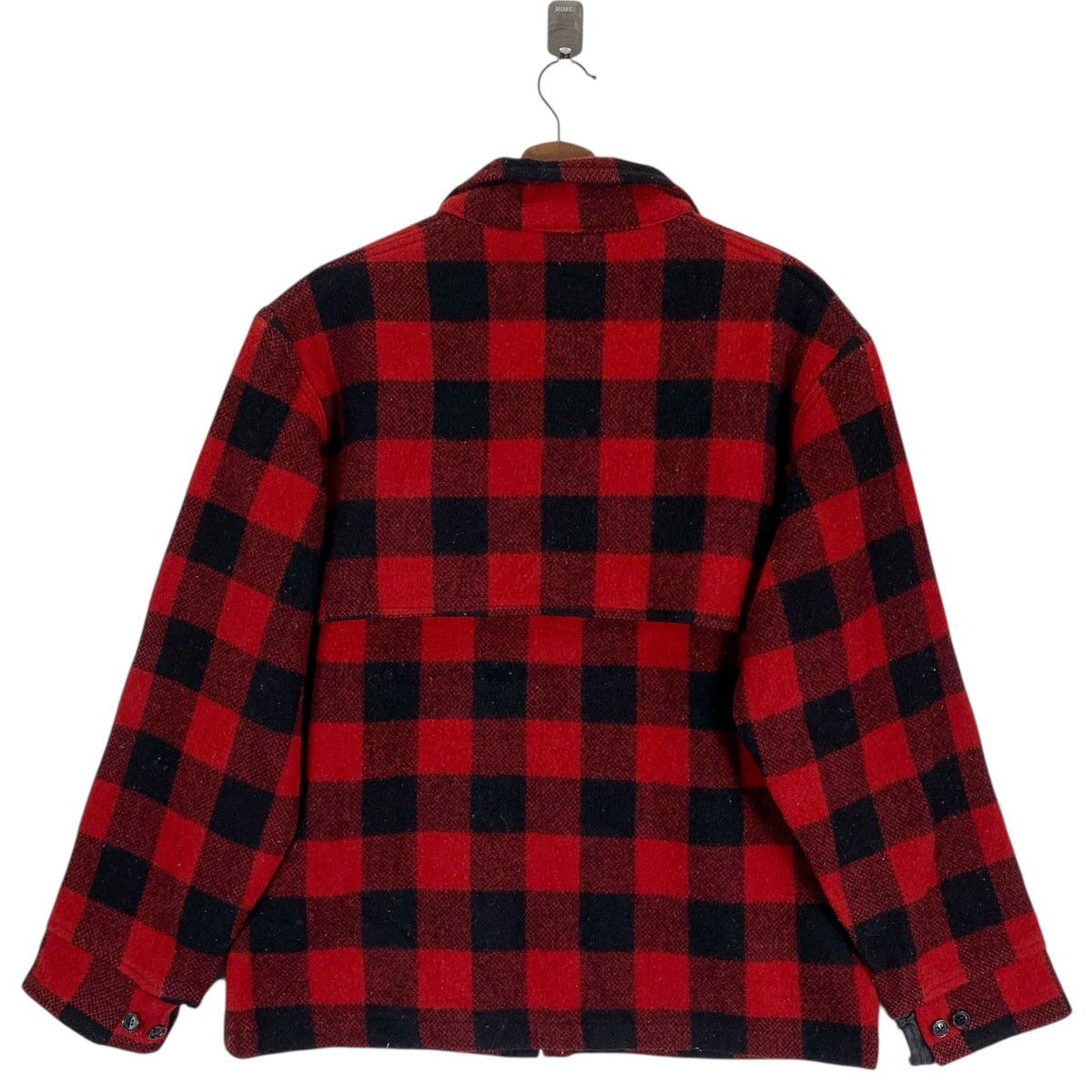 Vintage VINTAGE CABOOSE TARTAN WORKERS WOOL JACKET Size US M / EU 48-50 / 2 - 8 Thumbnail