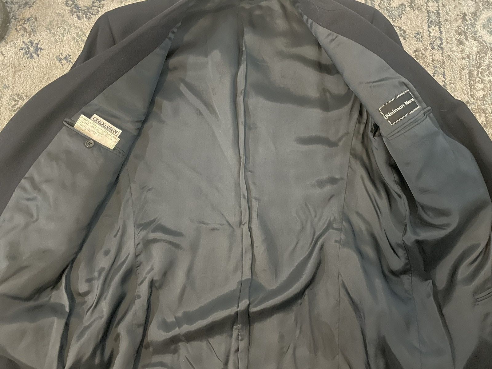 Giorgio Armani × Vintage The Iconic Double Breasted Jacket in Luxurious Cashmere Size 48L - 4 Thumbnail