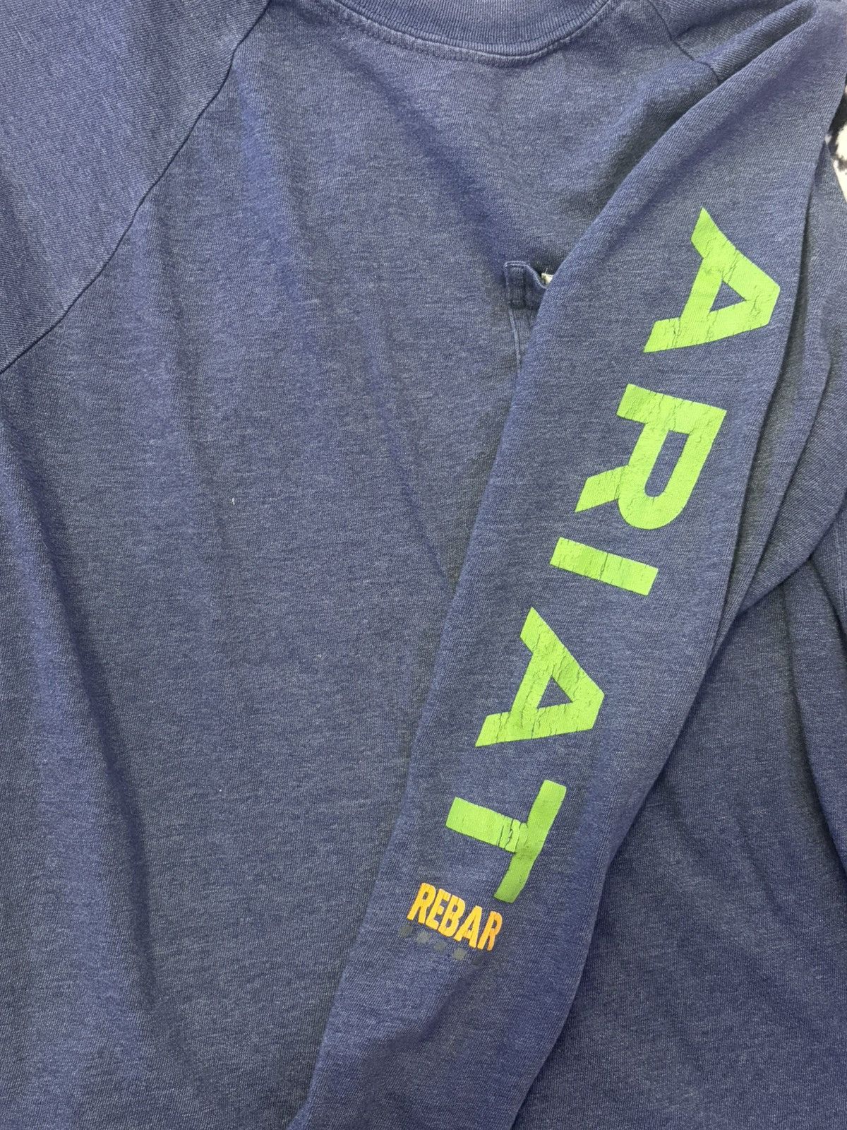 Ariat Ariat navy workwear long sleeve t-shirt Size US S / EU 44-46 / 1 - 4 Thumbnail