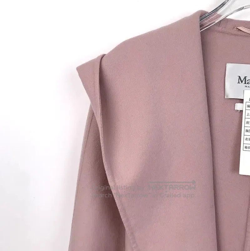 Max Mara MaxMara Women's Pink Wool Coat . Size S / US 4 / IT 40 - 3 Thumbnail