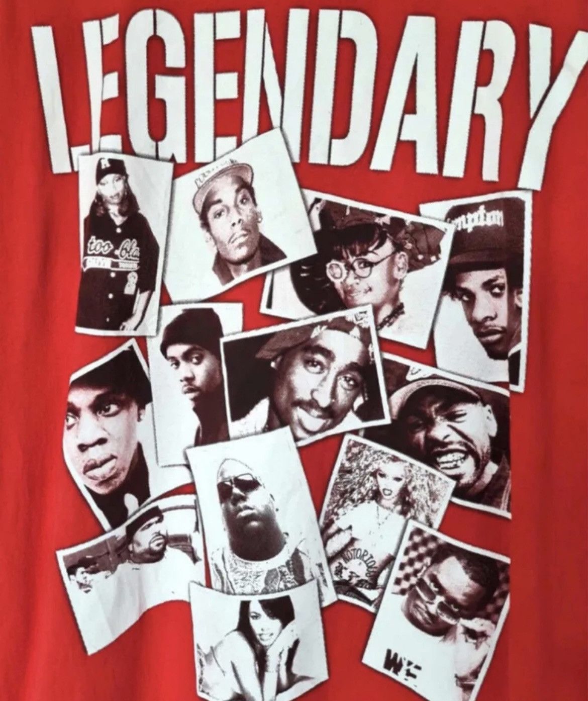 Vintage Rap tee vintage t shirt 2pac biggie snoop ez diddy 3XL 2000s Size US XXL / EU 58 / 5 - 5 Thumbnail