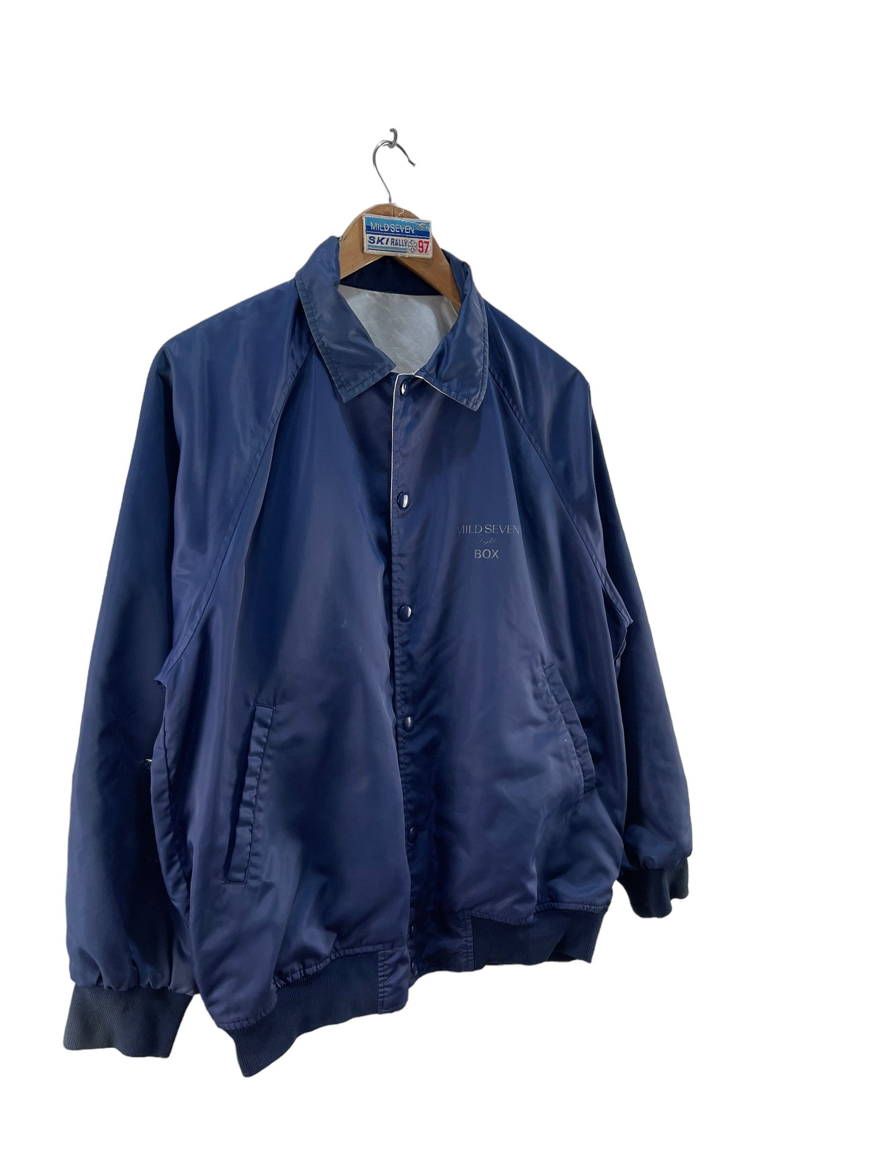 Japanese Brand Vintage Mild Seven Box Jacket Size US L / EU 52-54 / 3 - 5 Thumbnail