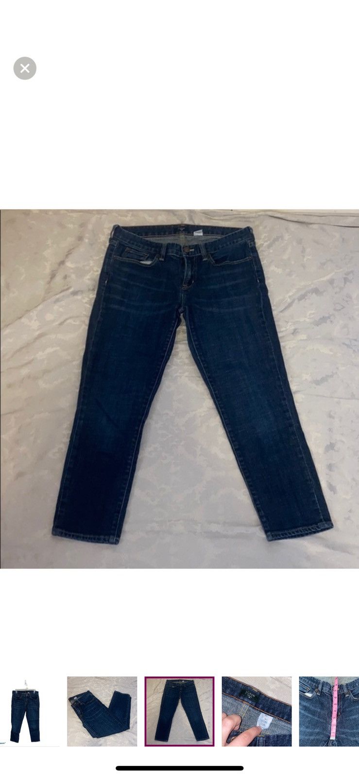 J.Crew J. Crew ankle slimy jeans size 29 Size 29" - 5 Thumbnail
