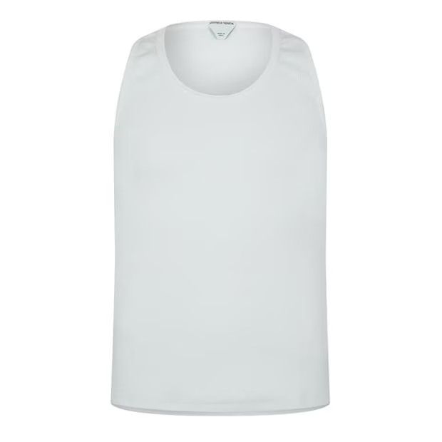 image of Bottega Veneta O1G2R1Mq0324 Tank Top In White, Men's (Size XL)