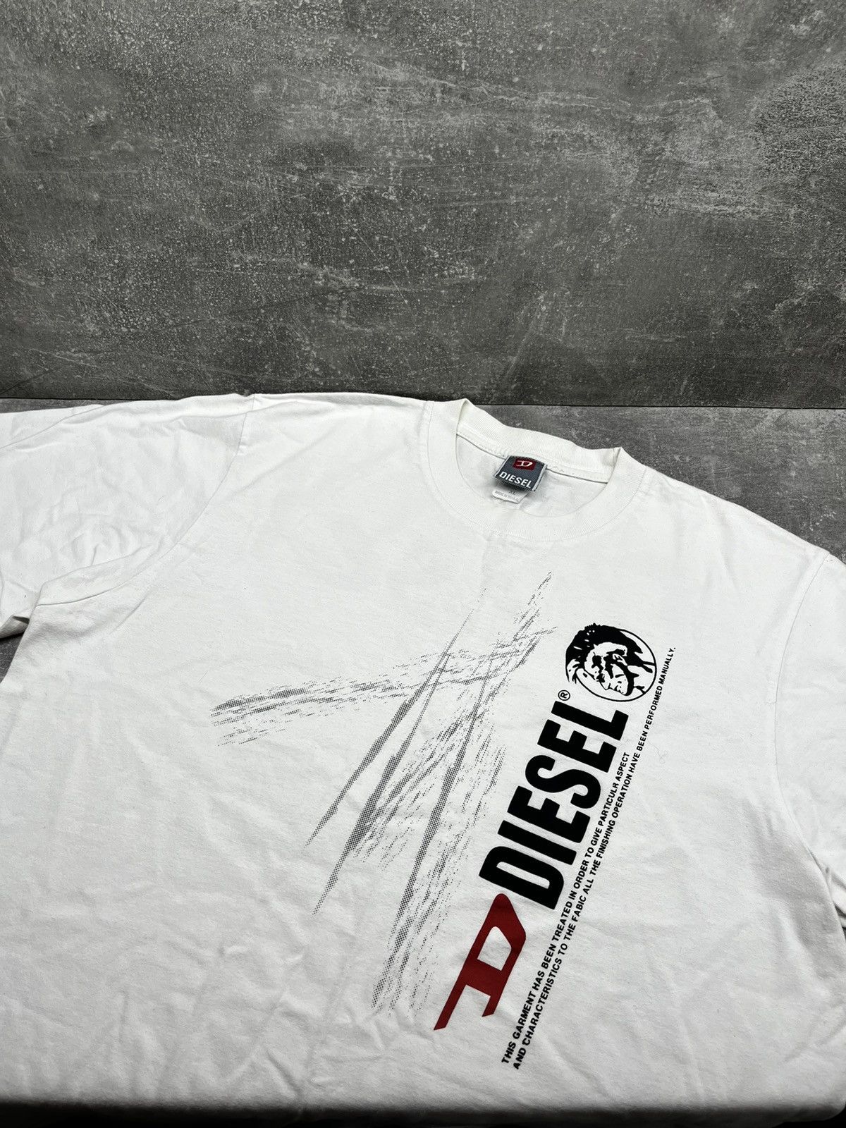 Diesel × Vintage Diesel t shirt big logo 90s vintage Size US XL / EU 56 / 4 - 15 Thumbnail
