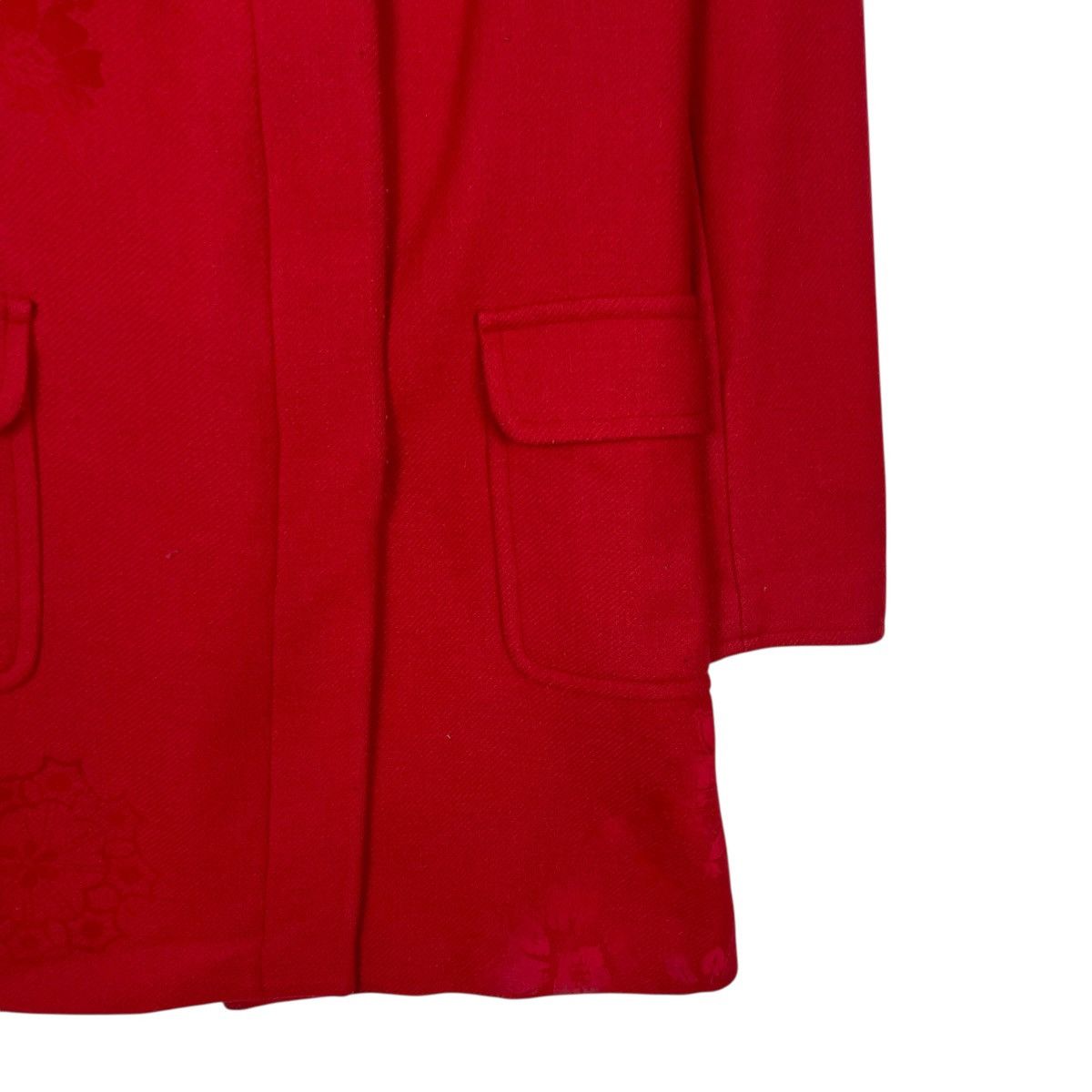 Desigual Desigual Red Flower Coat Size S / US 4 / IT 40 - 5 Thumbnail