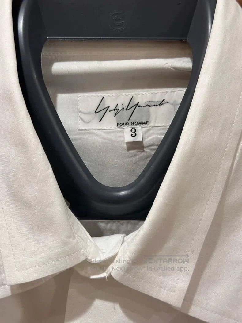 Yohji Yamamoto Yohji Yamamoto Double Collar Shirt. Size US M / EU 48-50 / 2 - 3 Thumbnail