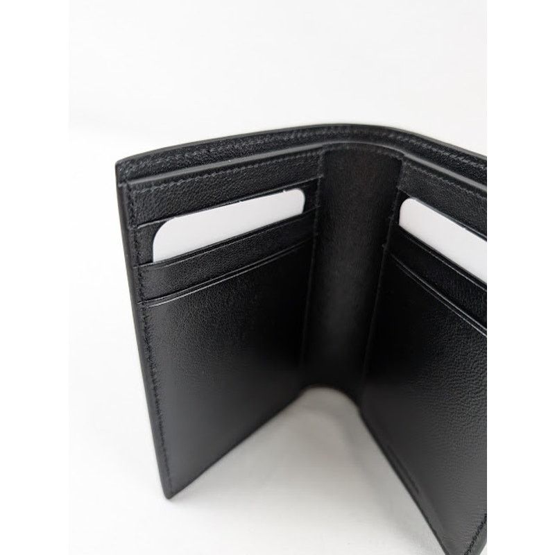 Balenciaga o1rshd1 Size: OS / Case Vertical Bifolded Wallet Black/White Size ONE SIZE - 13 Thumbnail