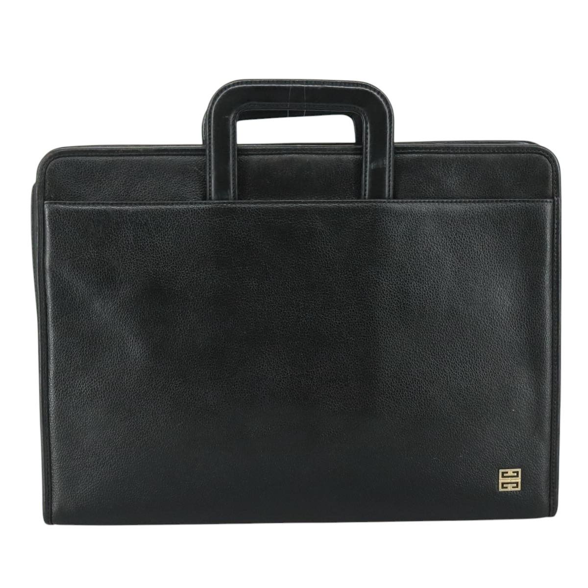 Givenchy Black Leather Briefcase Bag (Pre-Owned) Size ONE SIZE - 1 Thumbnail