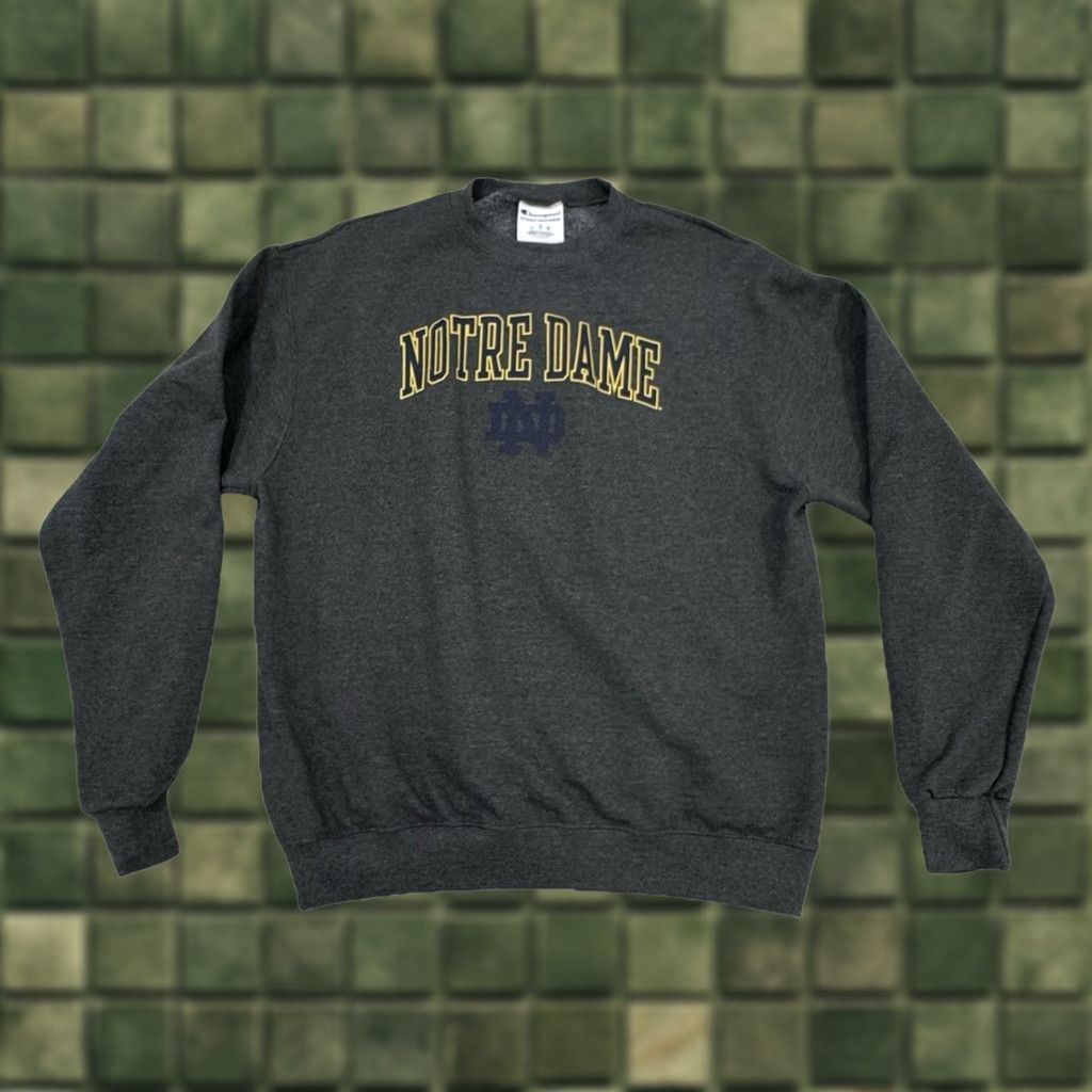 Champion Champion Notre Dame Fighting Irish Pullover Crewneck Sweatshirt Men’s Large Size US L / EU 52-54 / 3 - 1 Thumbnail