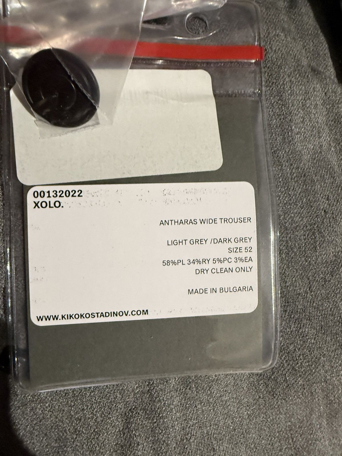 Kiko Kostadinov Kiko Kostadinov SSENSE Exclusive Gray Antharas Trousers Size US 36 / EU 52 - 7 Thumbnail